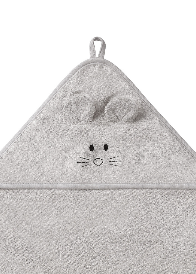 Prosop cu Capison Gri din Bambus 100X100 cm 1553/03 BabyOno