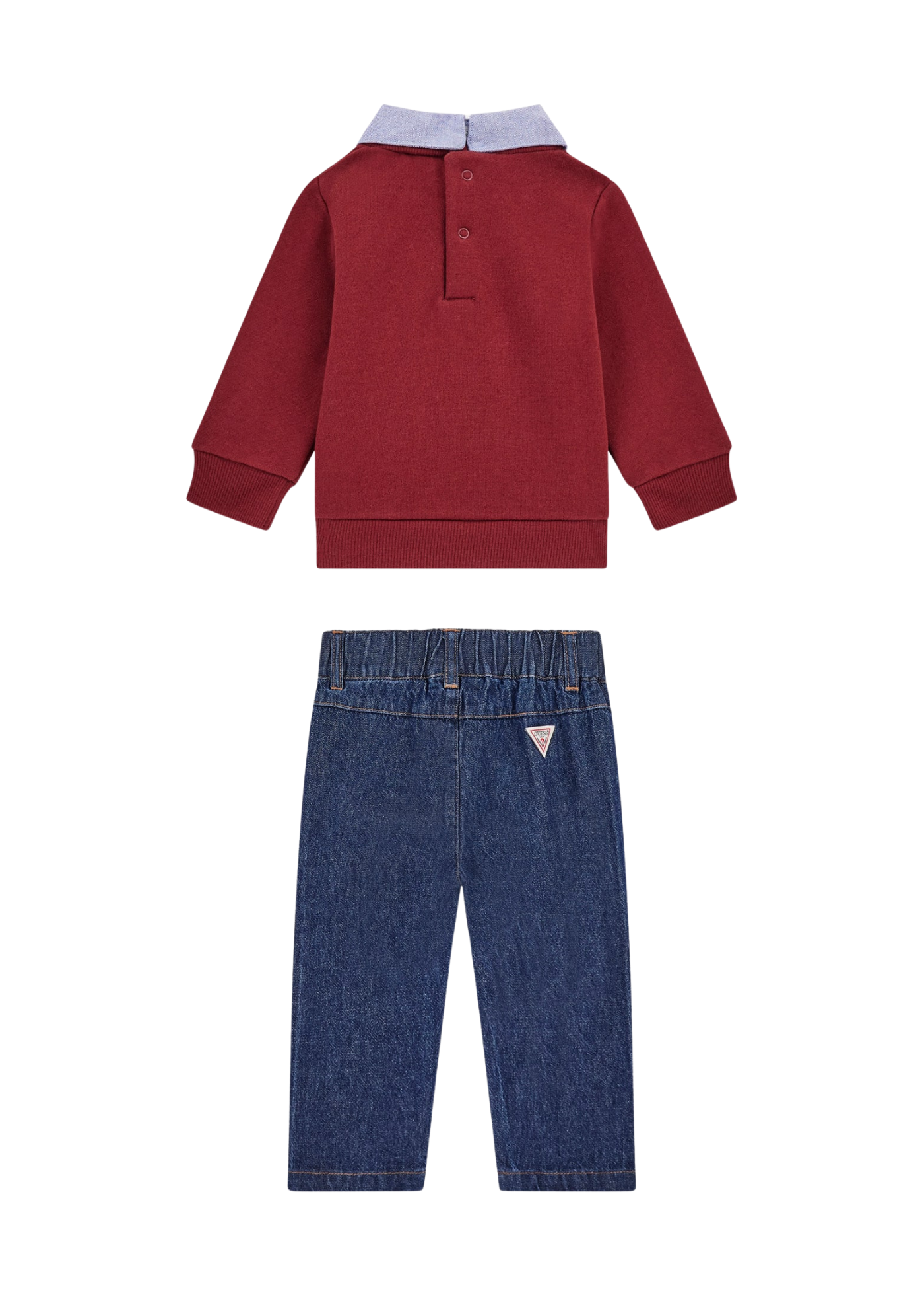 Set 2 Piese Bluza Sport Grena cu Urs si Pantaloni Lungi Denim I5YG13 KAX74 G577 Guesss