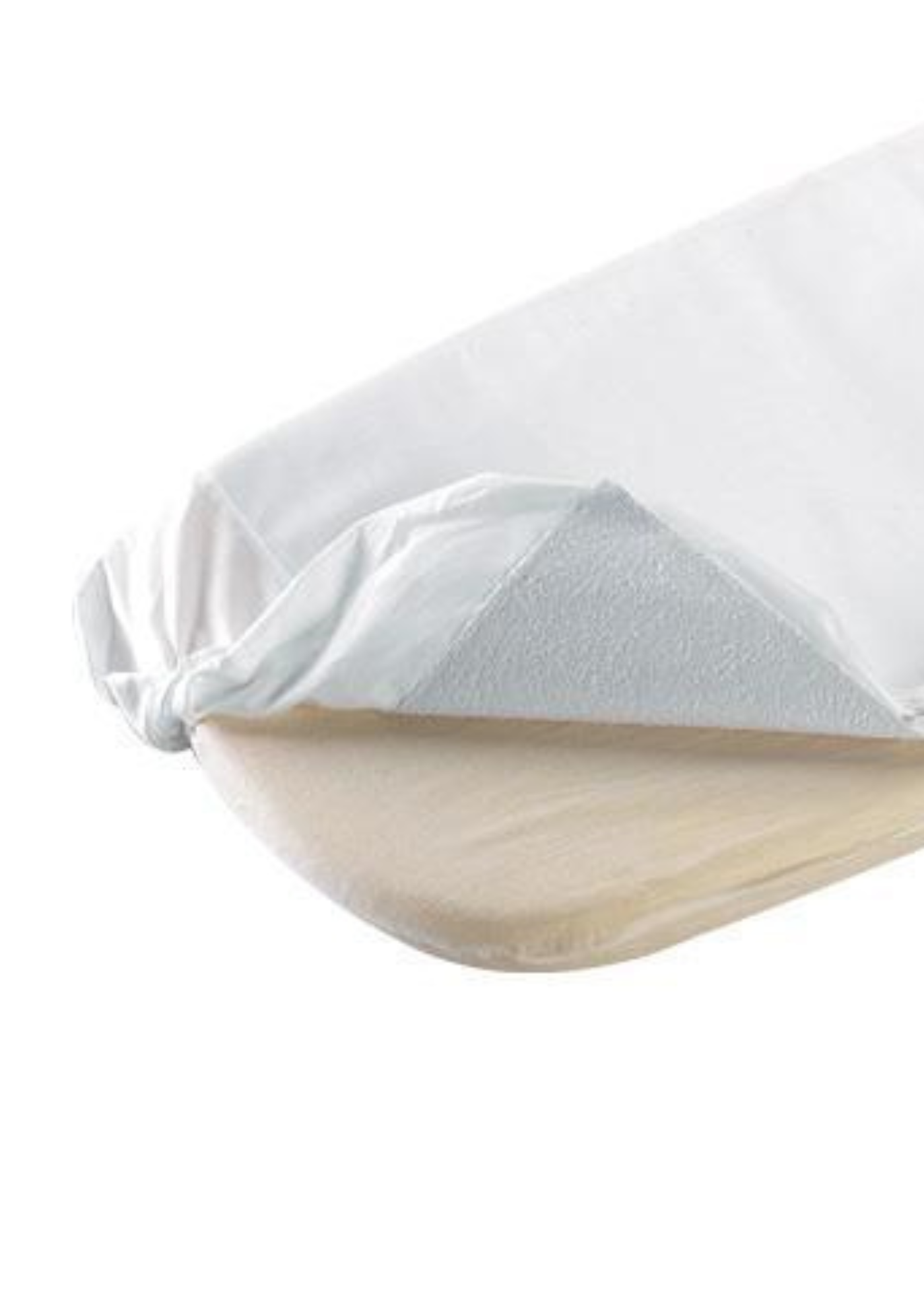 Husa Impermeabila Alba cu Elastic pentru Patut Co-sleeping 75X125 cm A040 Andy&Helen