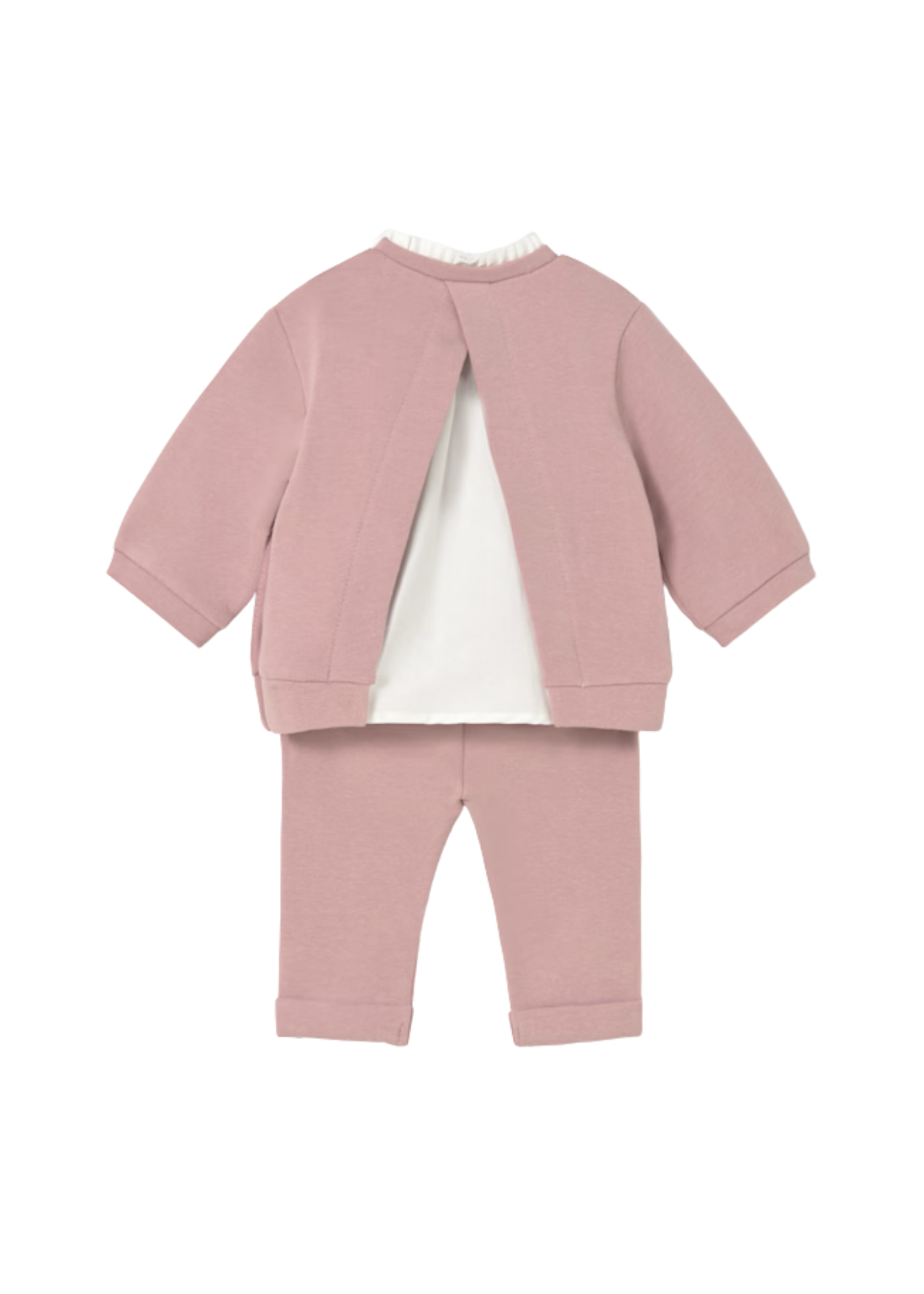 Set 2 Piese Bluza si Pantaloni Lungi Roz 2560 Mayoral