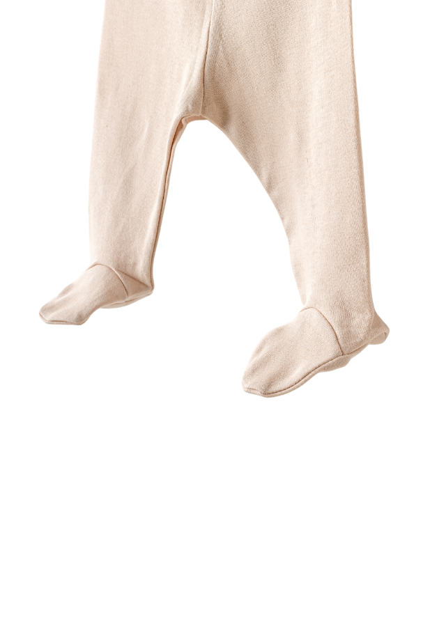 Set 10 Piese Maternitate Crem cu Bej cu Imprimeu Animale AC25851 Andywawa