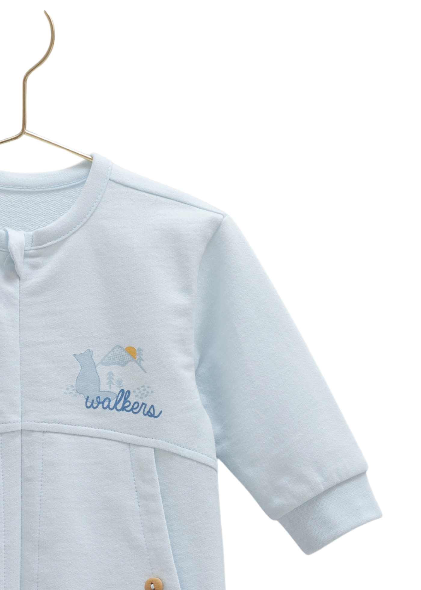 Salopeta Lunga Bleu cu Fermoar TE2023 Mell Sweet Baby