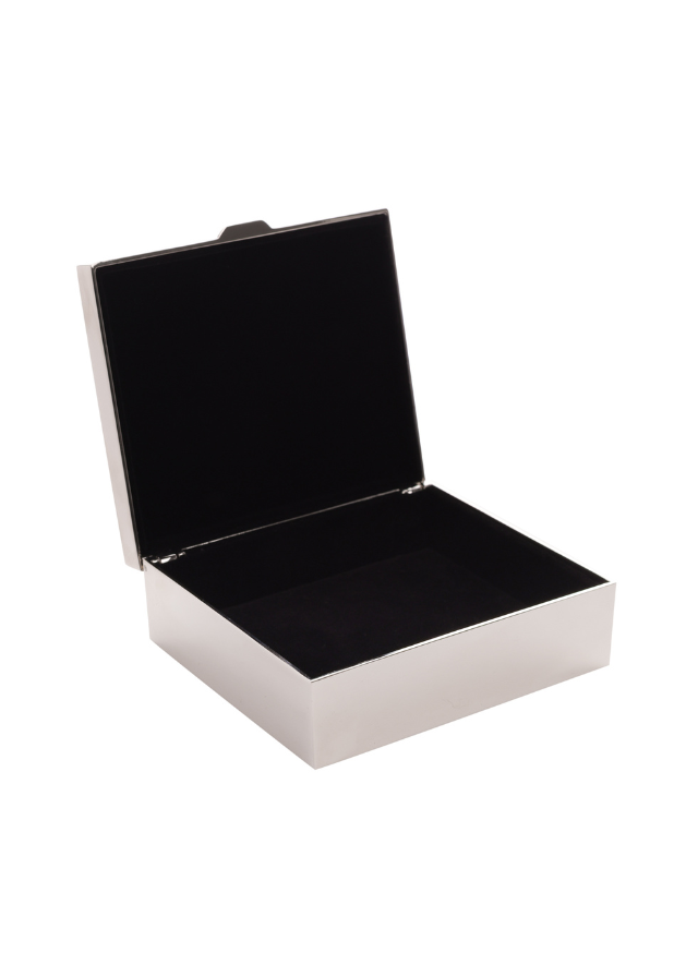 Caseta Bijuterii Argintata Dreptunghiulara SP3625 Sophia