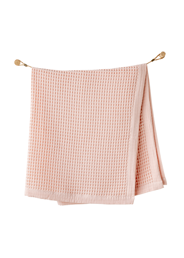 Pled Roz din Muselina Model Gofrat AC25887 Andywawa