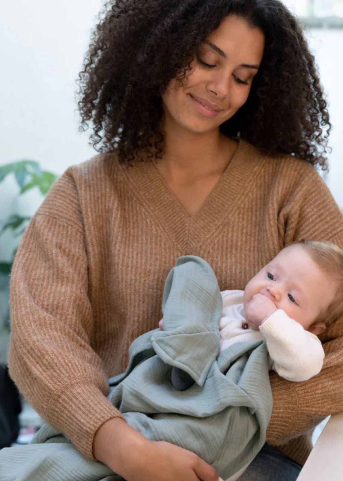 Esarfa pentru Alaptat Multifunctionala Verde 37001024 Senses