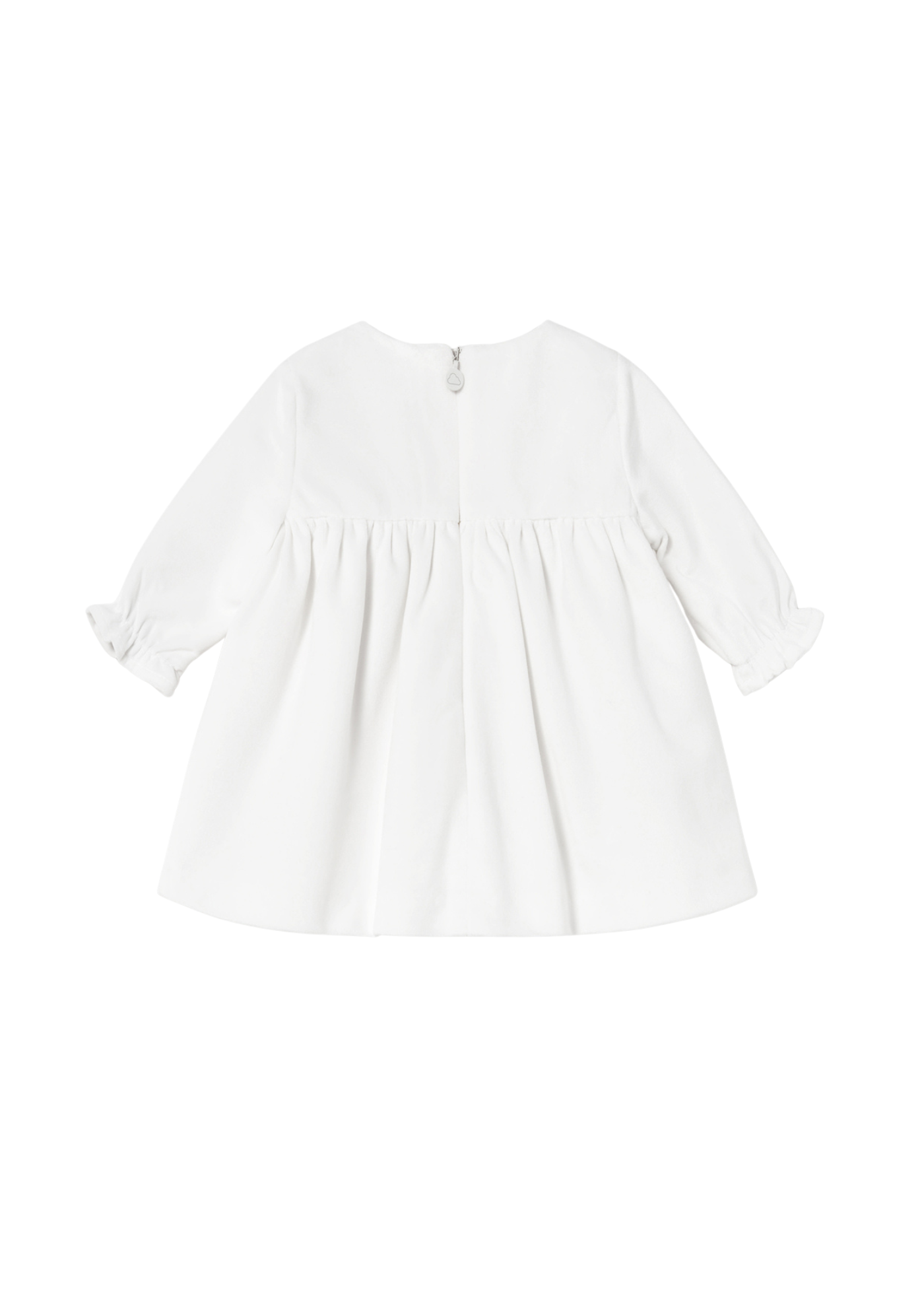 Rochie Catifea Ivory cu Maneca Lunga 2819 Mayoral