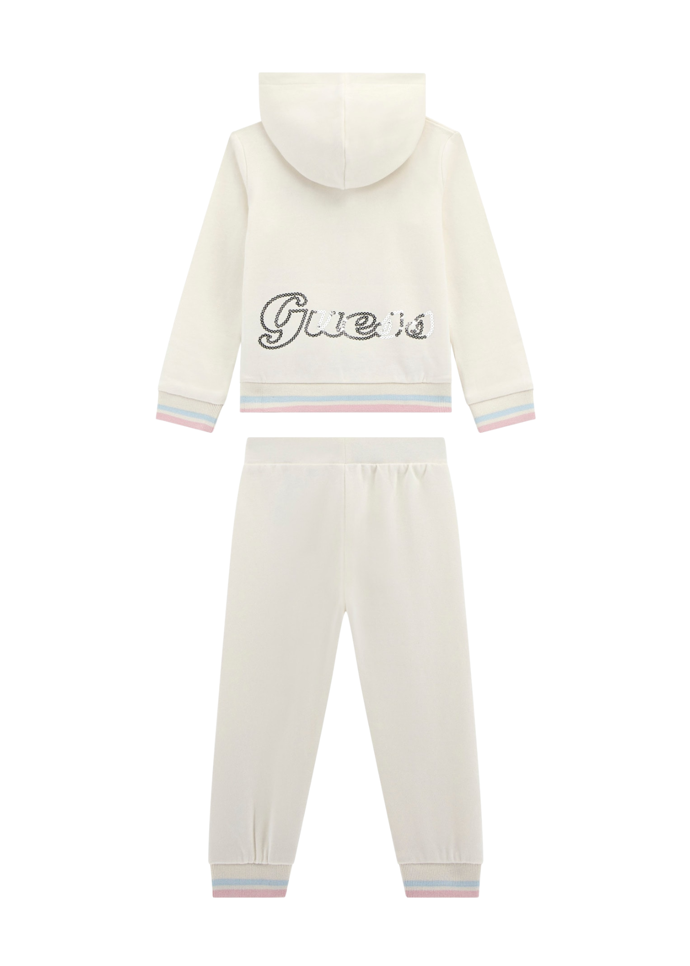 Trening 2 Piese din Bumbac Crem K5YG00 KA6R4 G012 Guess