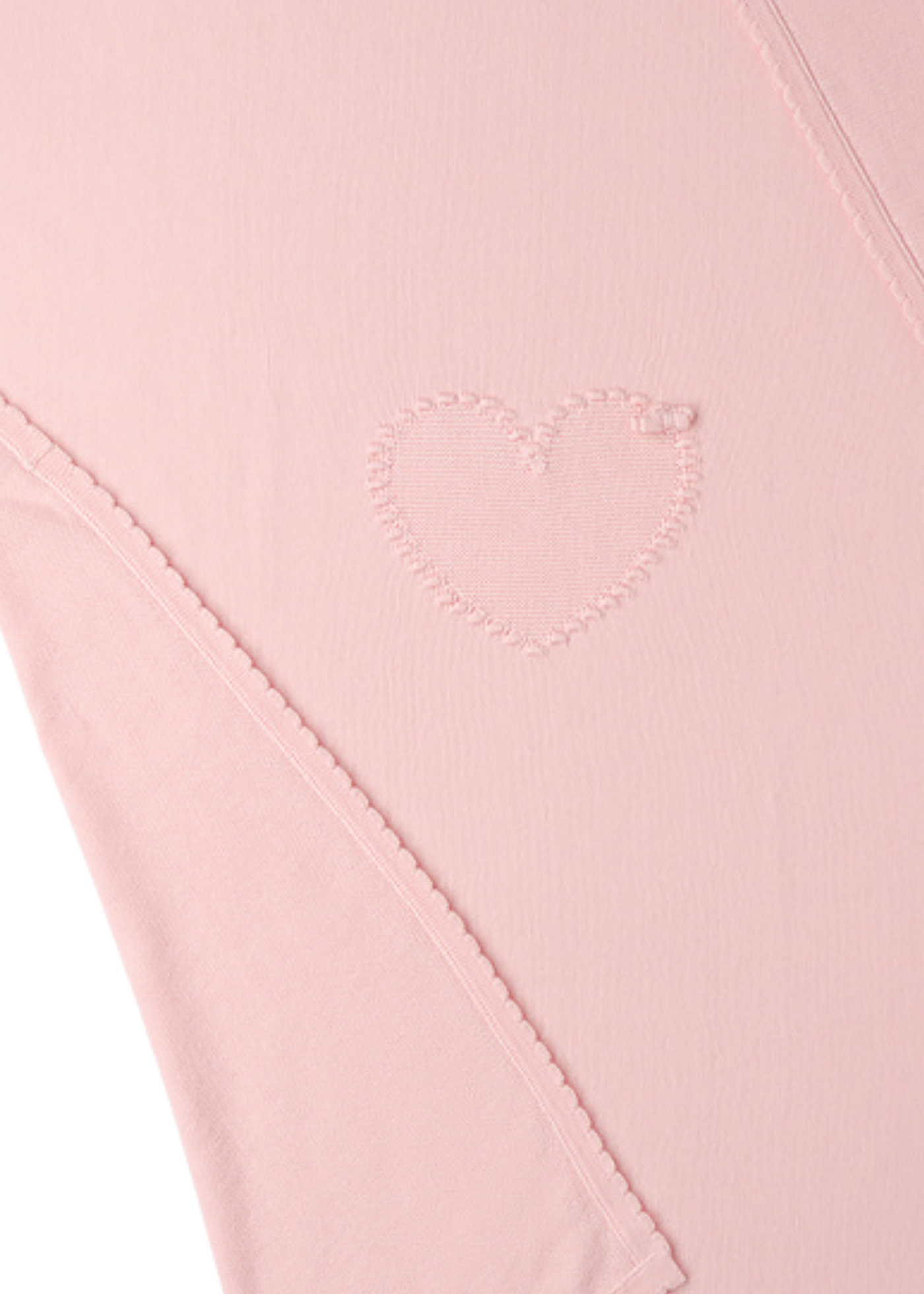 Pled Tricotat Roz cu Inima 3.F350/00 Minibanda