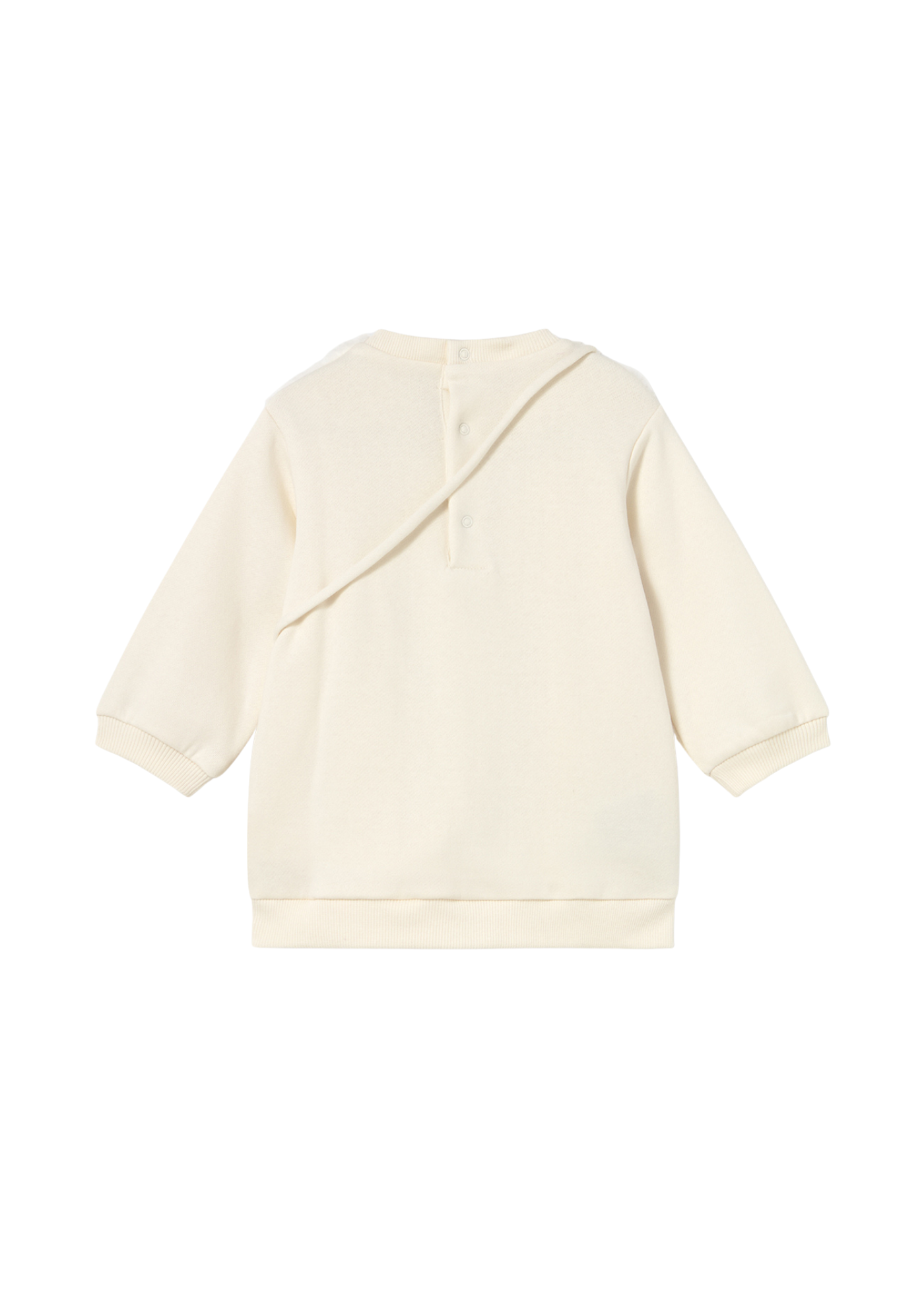 Rochie Crem cu Maneca Lunga cu Blana si Geanta Ursulet 2919 Mayoral