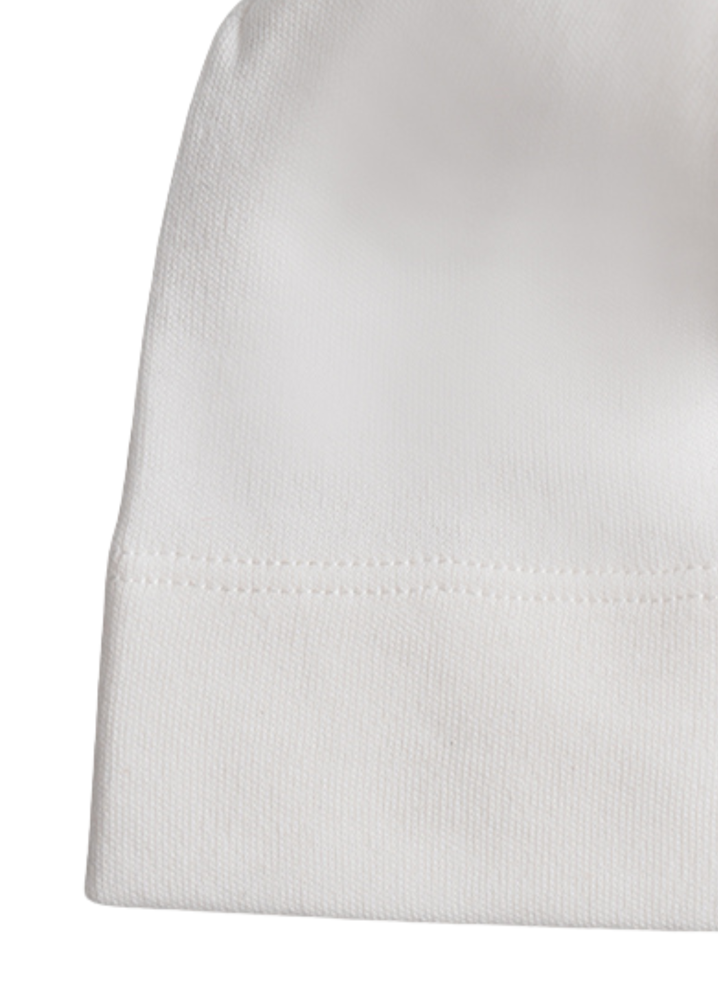 Caciulita Nou-Nascut Crem din Bumbac Organic cu Siret - MOM-37 Momykeep