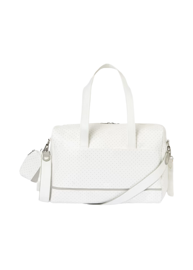 Geanta Maternitate Crem cu Buline cu Suport de Suzeta 19799 Mayoral