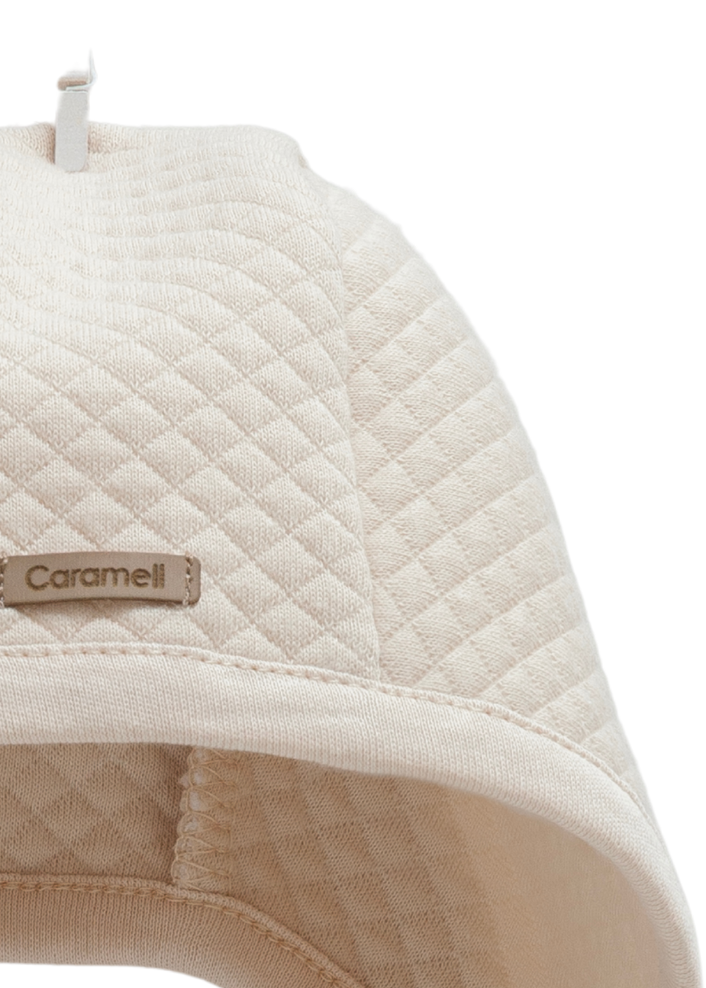 Caciula din Bumbac Matlasata Bej SPE2048 Mell Sweet Baby