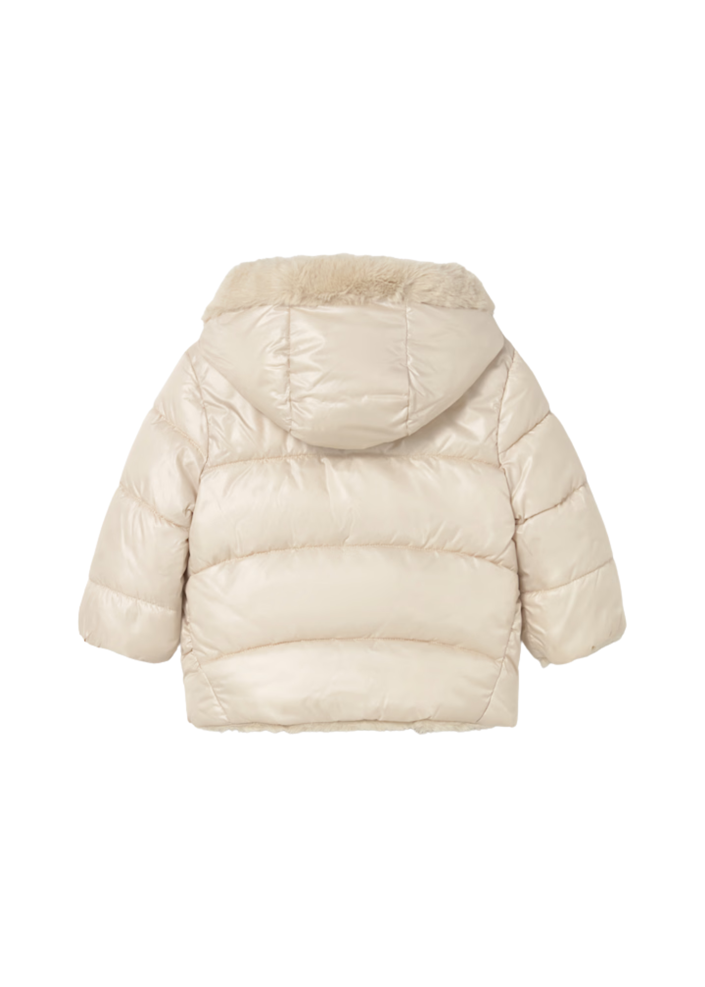 Geaca Bej Reversibila din Fas cu Blana 2435 Mayoral