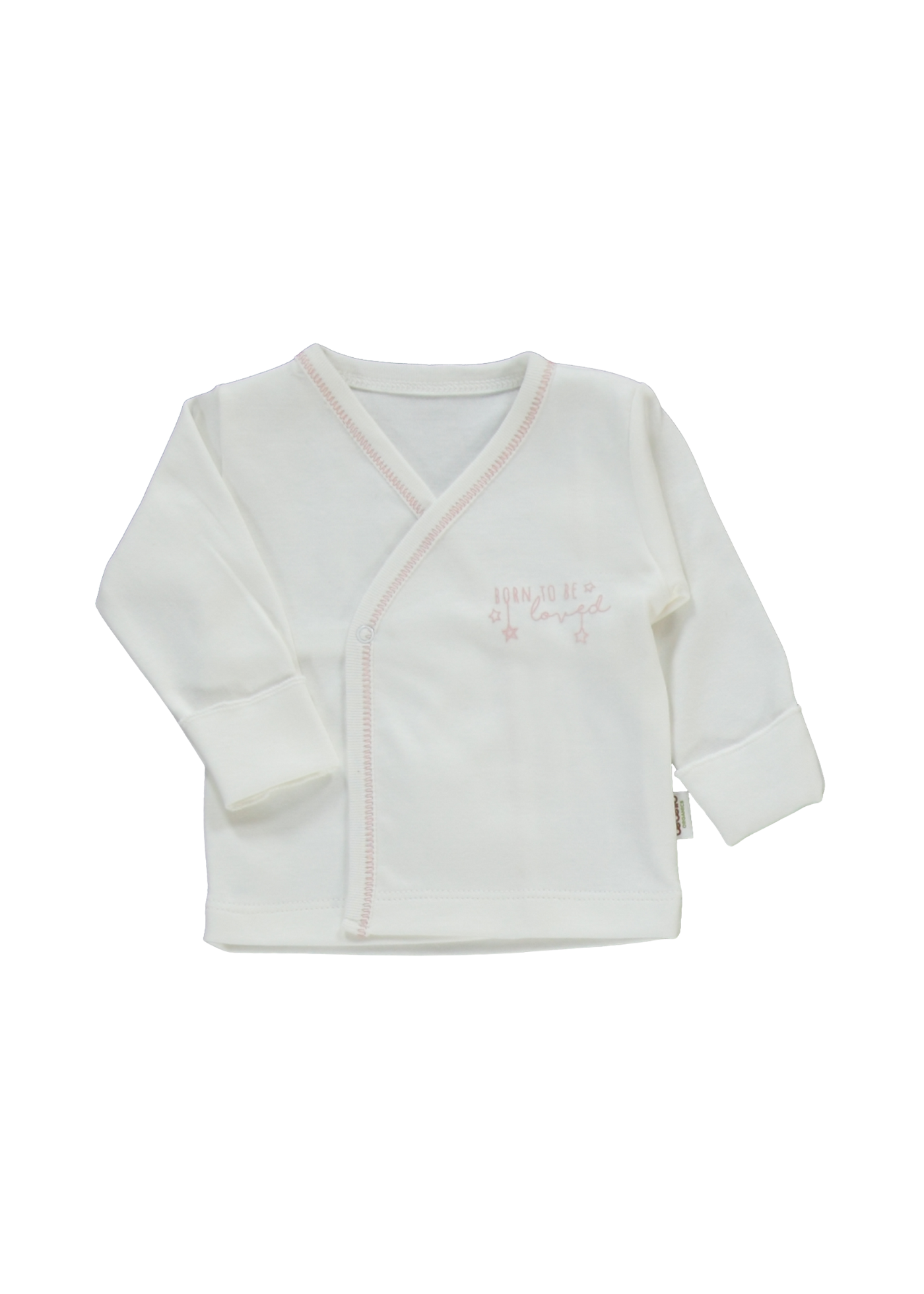 Set 10 Piese Maternitate Crem cu Baloane Roz Z1061 Bebetto