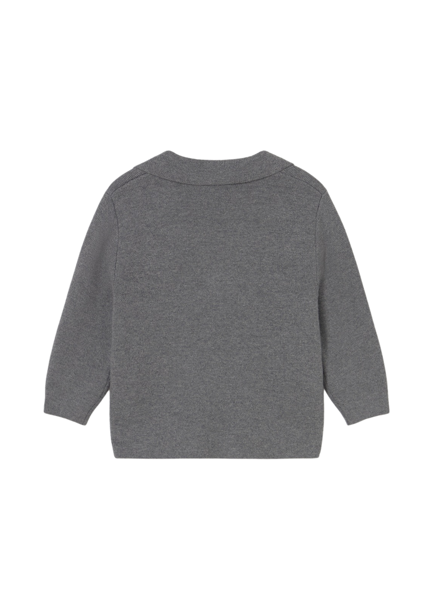 Jacheta Tricotata Gri cu Rever 2418 Mayoral