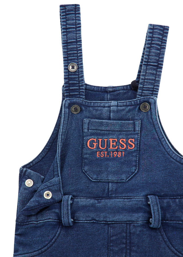 Salopeta Denim Lunga cu Bretele I4BD00 K8H90 BUEH Guess