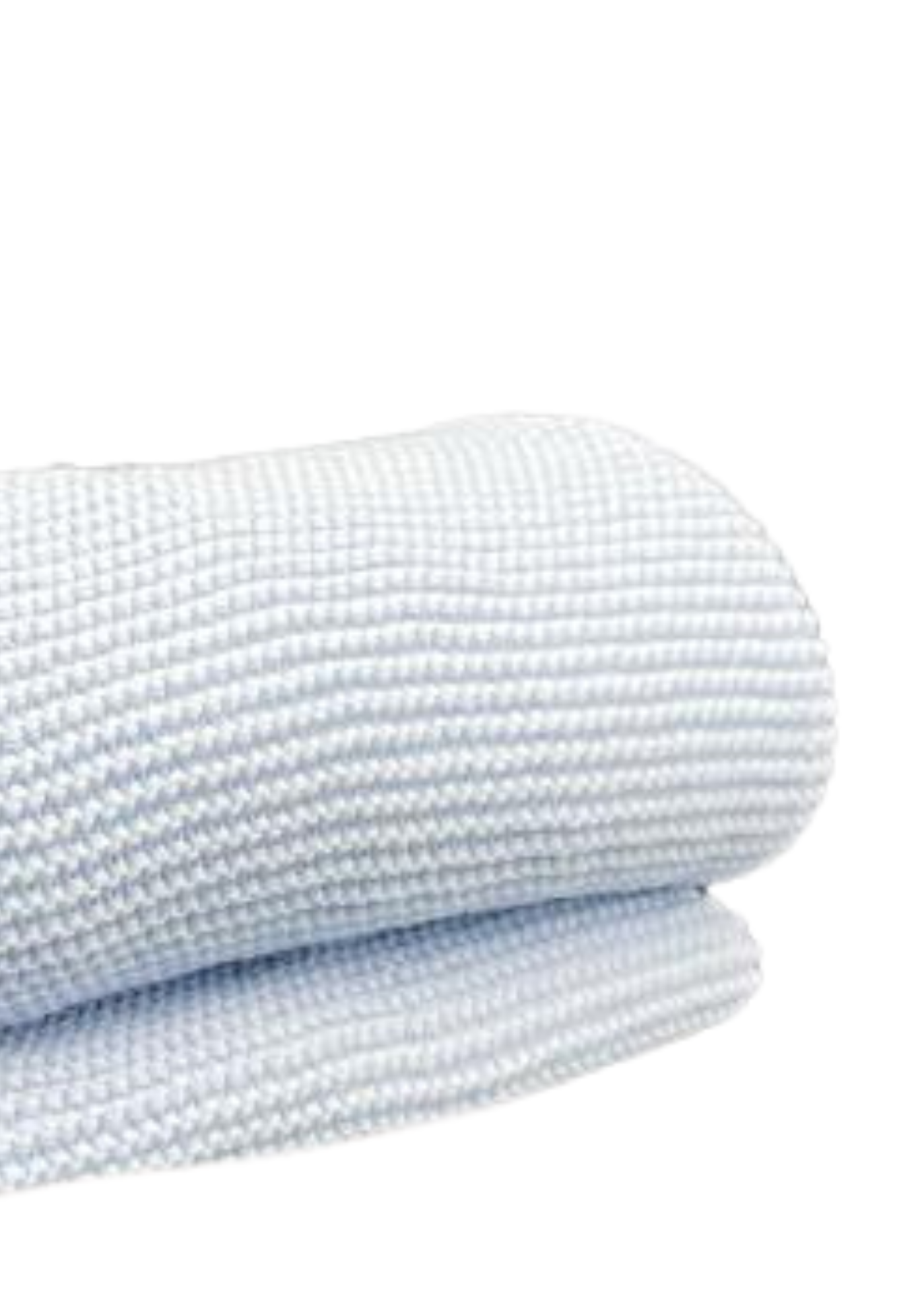 Paturica Pricotata Bleu din Lana 75x90 cm – 2/562CV10 Andy&Helen