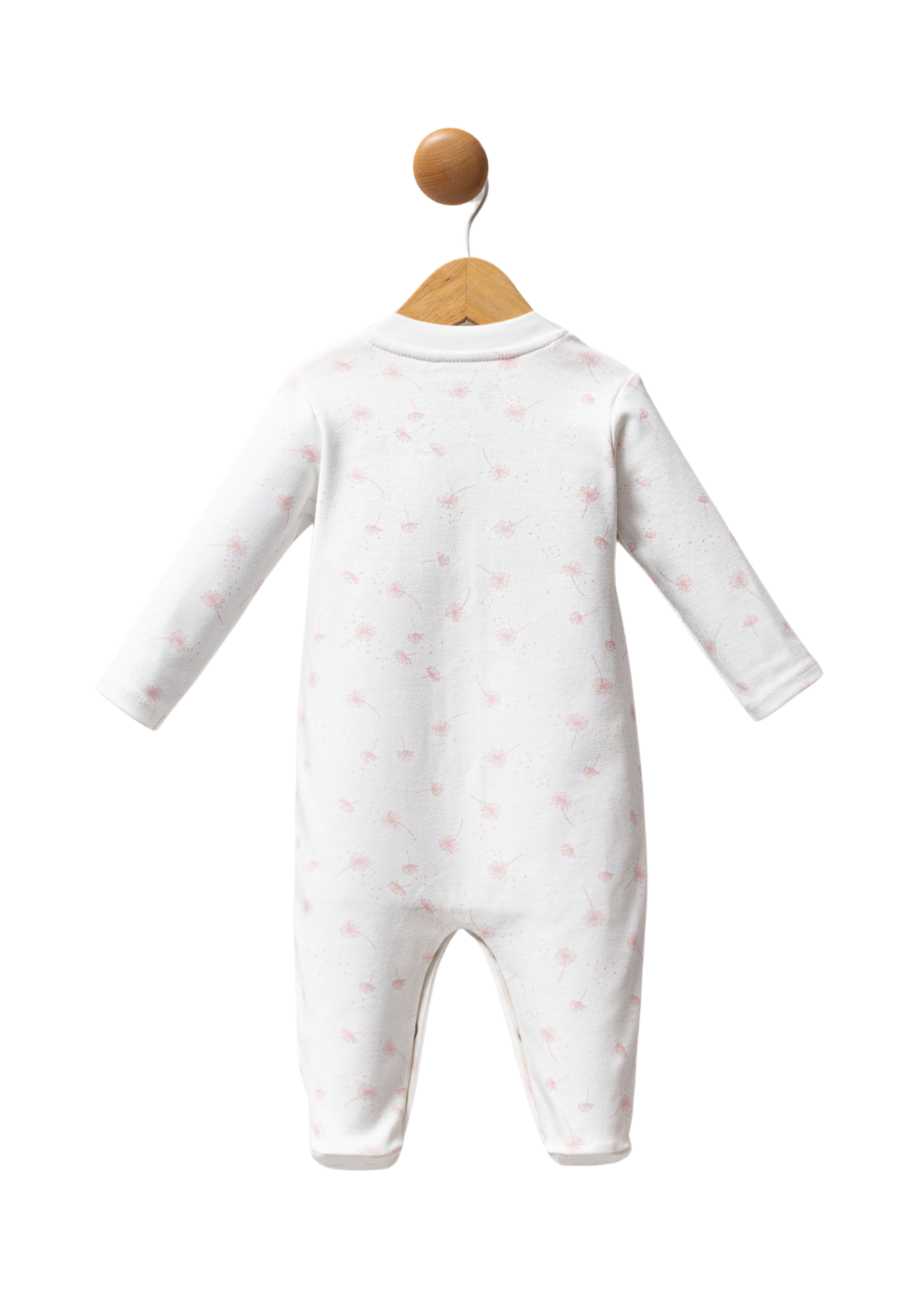 Salopeta Lunga Crem cu Imprimeu Dandelion Roz USB2703 Us Polo Assn