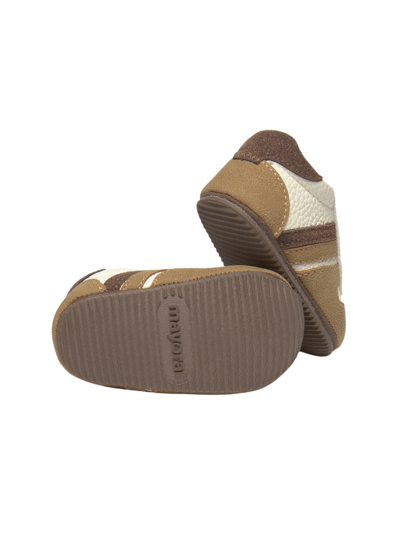 Pantofi Sport Maro cu Crem cu Velcro 9953 Mayoral