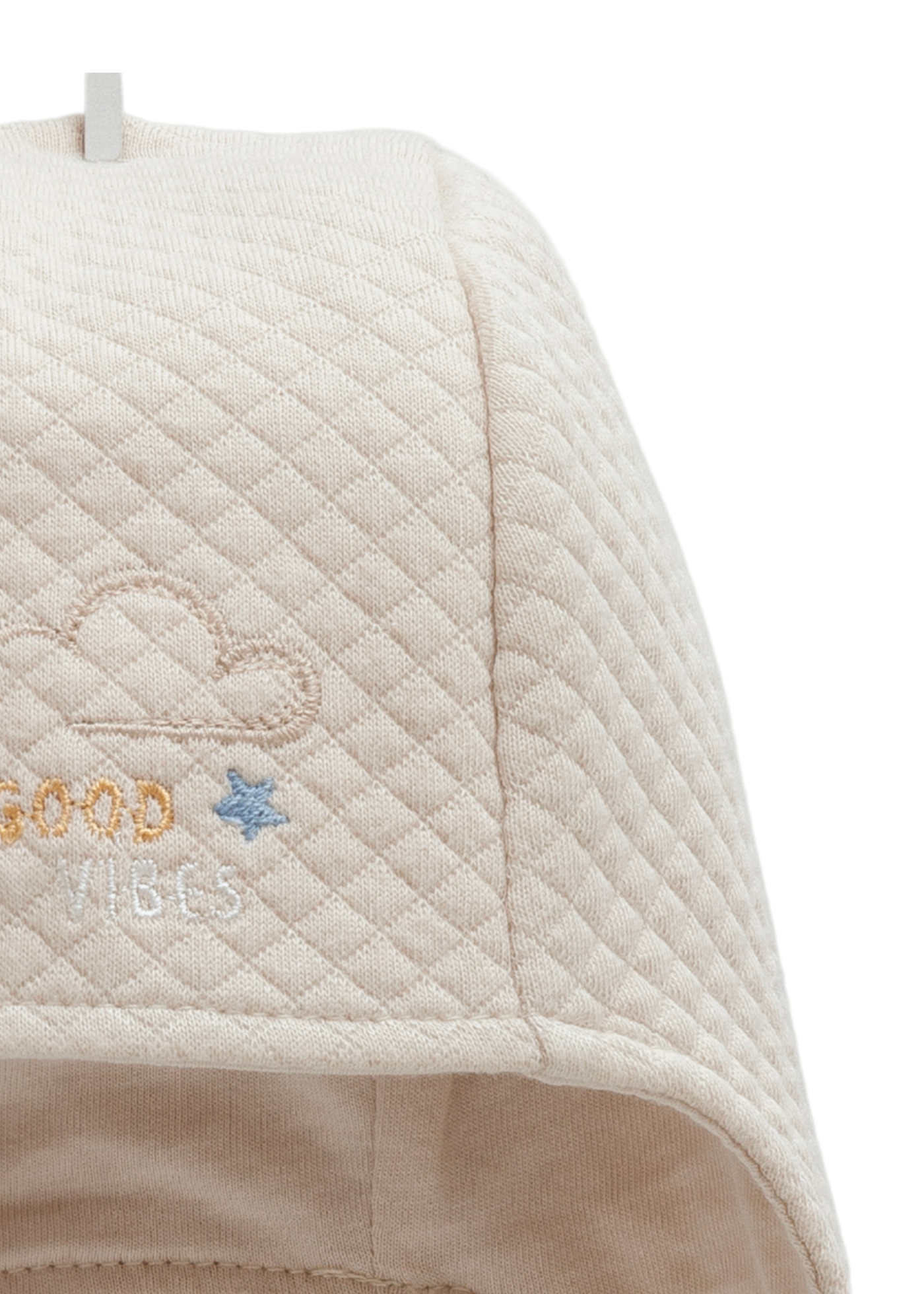 Caciula din Bumbac Matlasata Bej SPE2047 Mell Sweet Baby