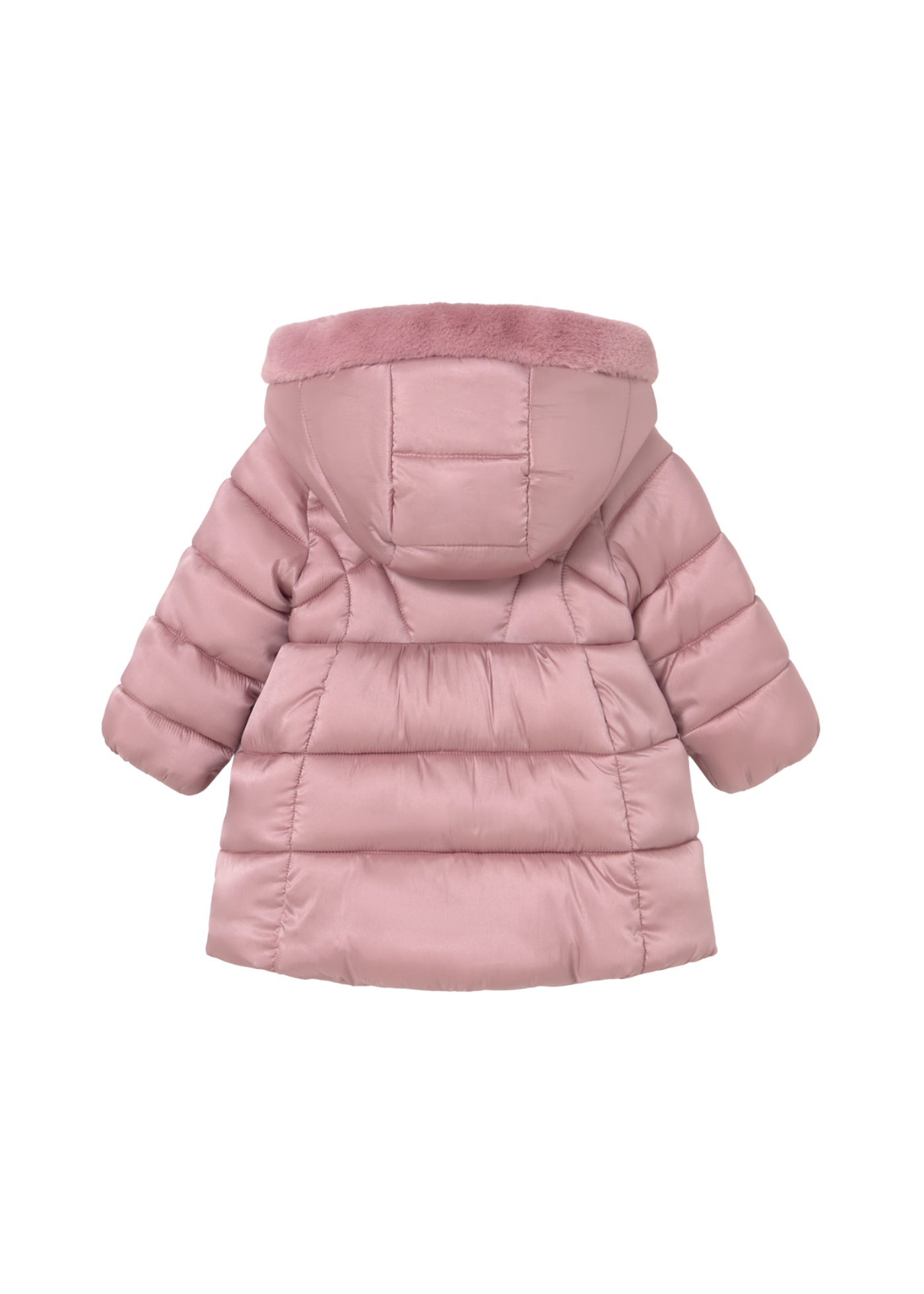 Geaca Lunga din Fas Matlasata Roz Pudra 2436 Mayoral