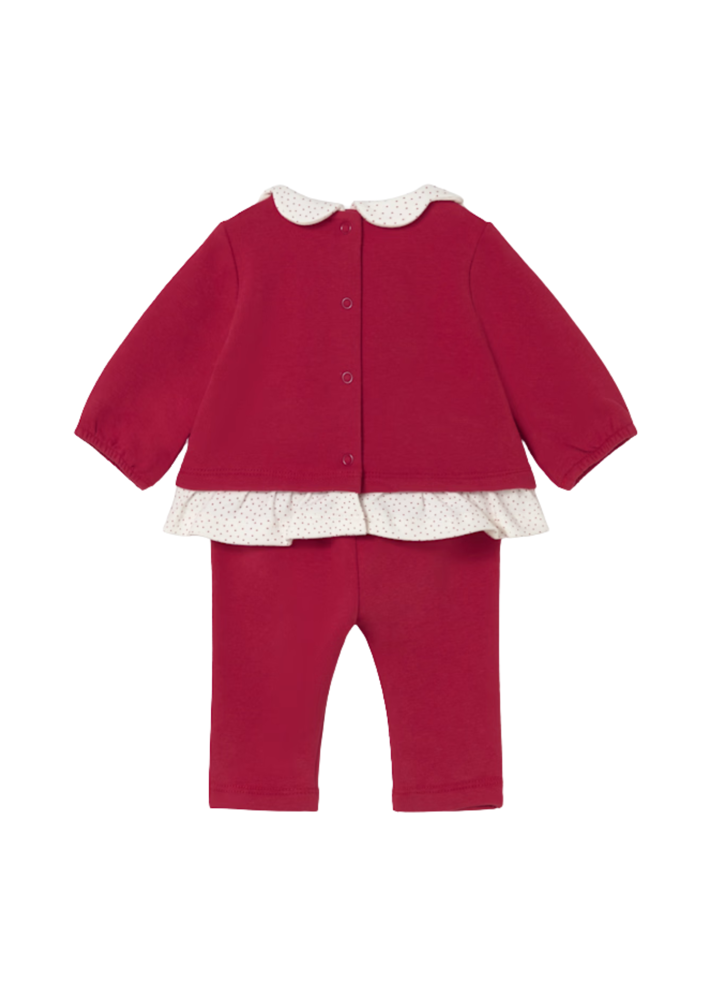 Set 2 Piese Bluza si Colanti Rosu 2707 Mayoral