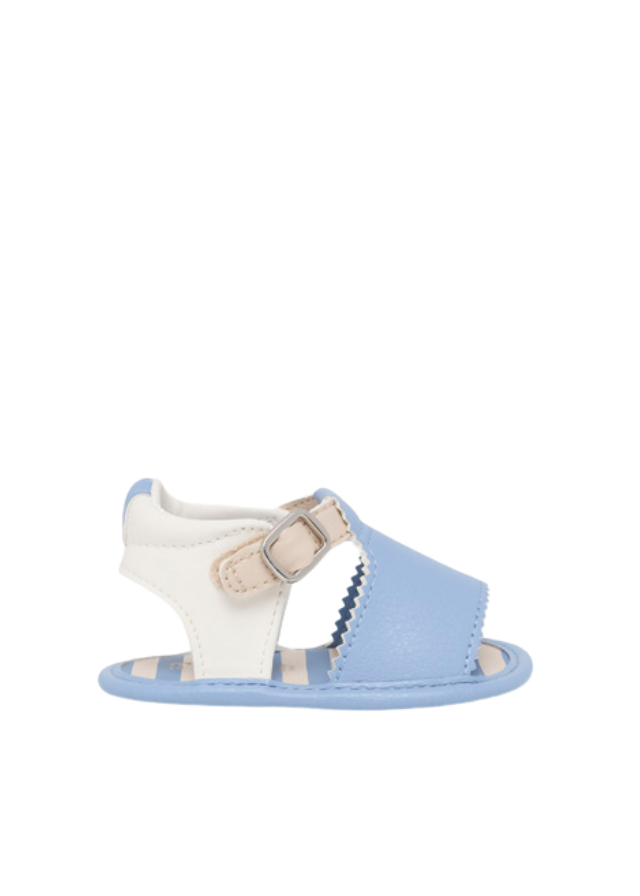 Sandale Bleu cu Alb si Catarama pentru Fetite 9734 Mayoral - Camera Bebelusului