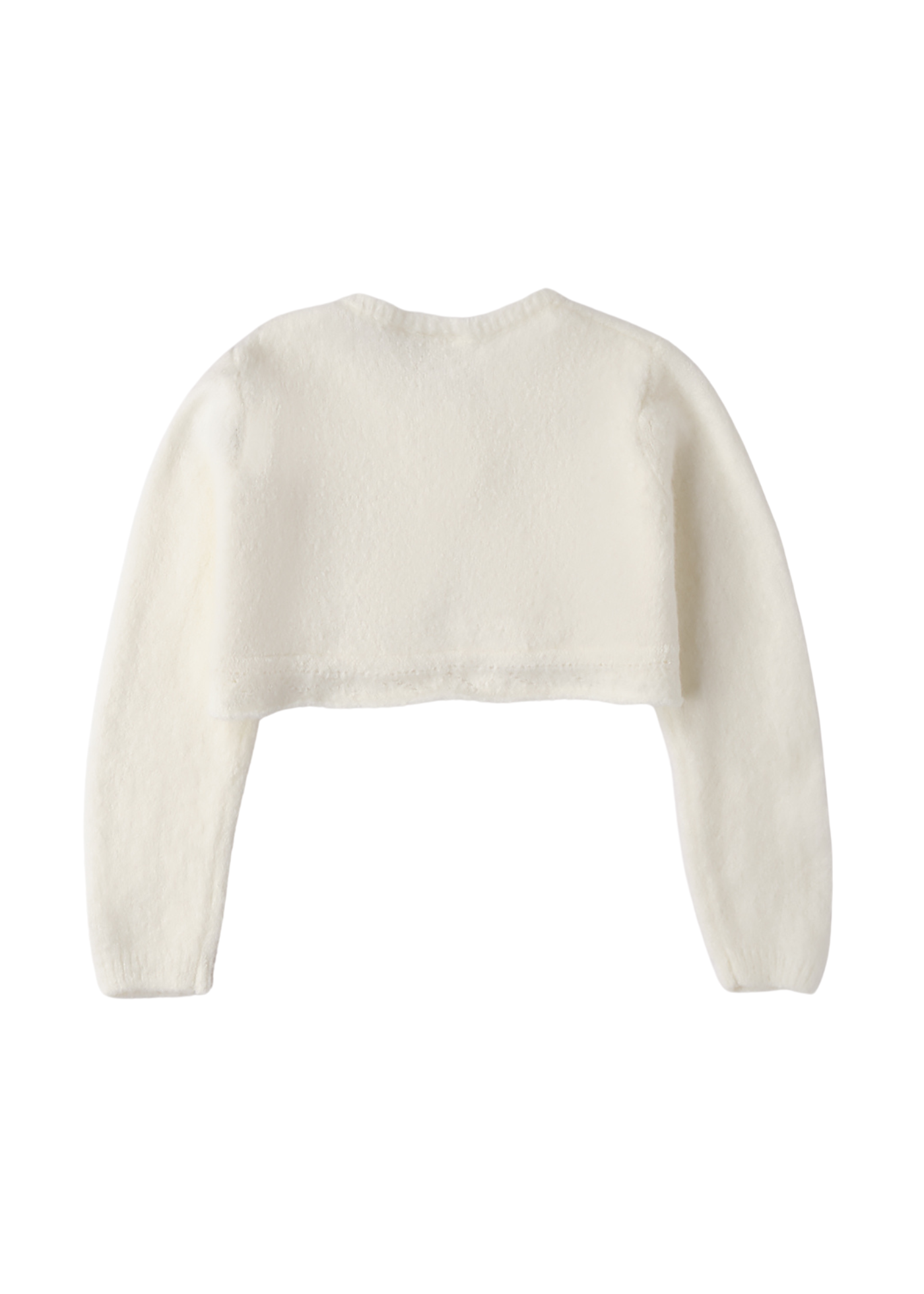 Cardigan Tricotat Crem Pufos 4.F125/00 iDO