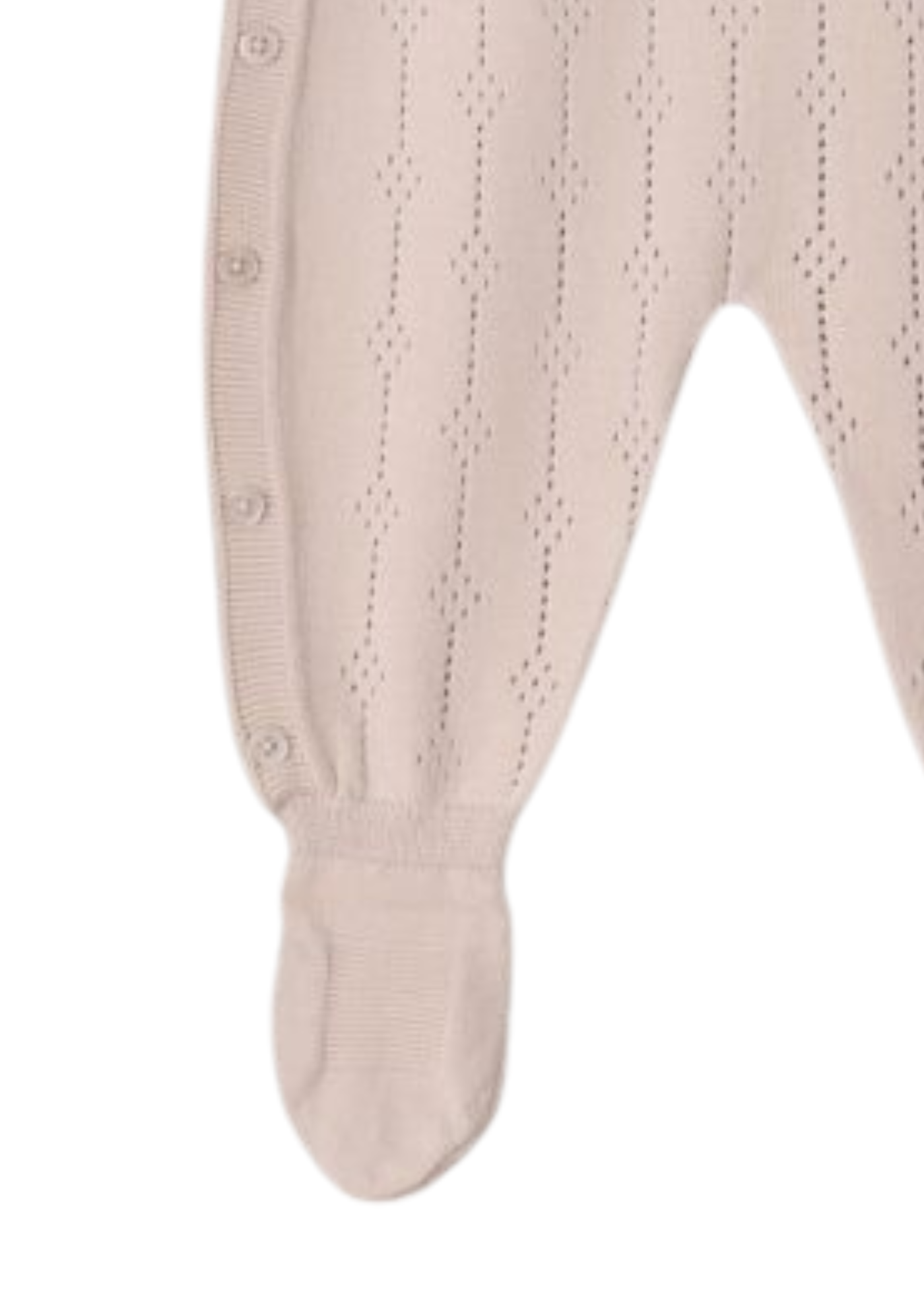 Salopeta Tricotata Lunga Bej cu Fes 7434 Leo King