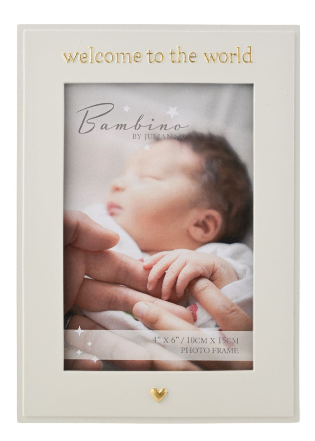 Rama Foto Crem Welcome to the World BM312 Bambino by Juliana