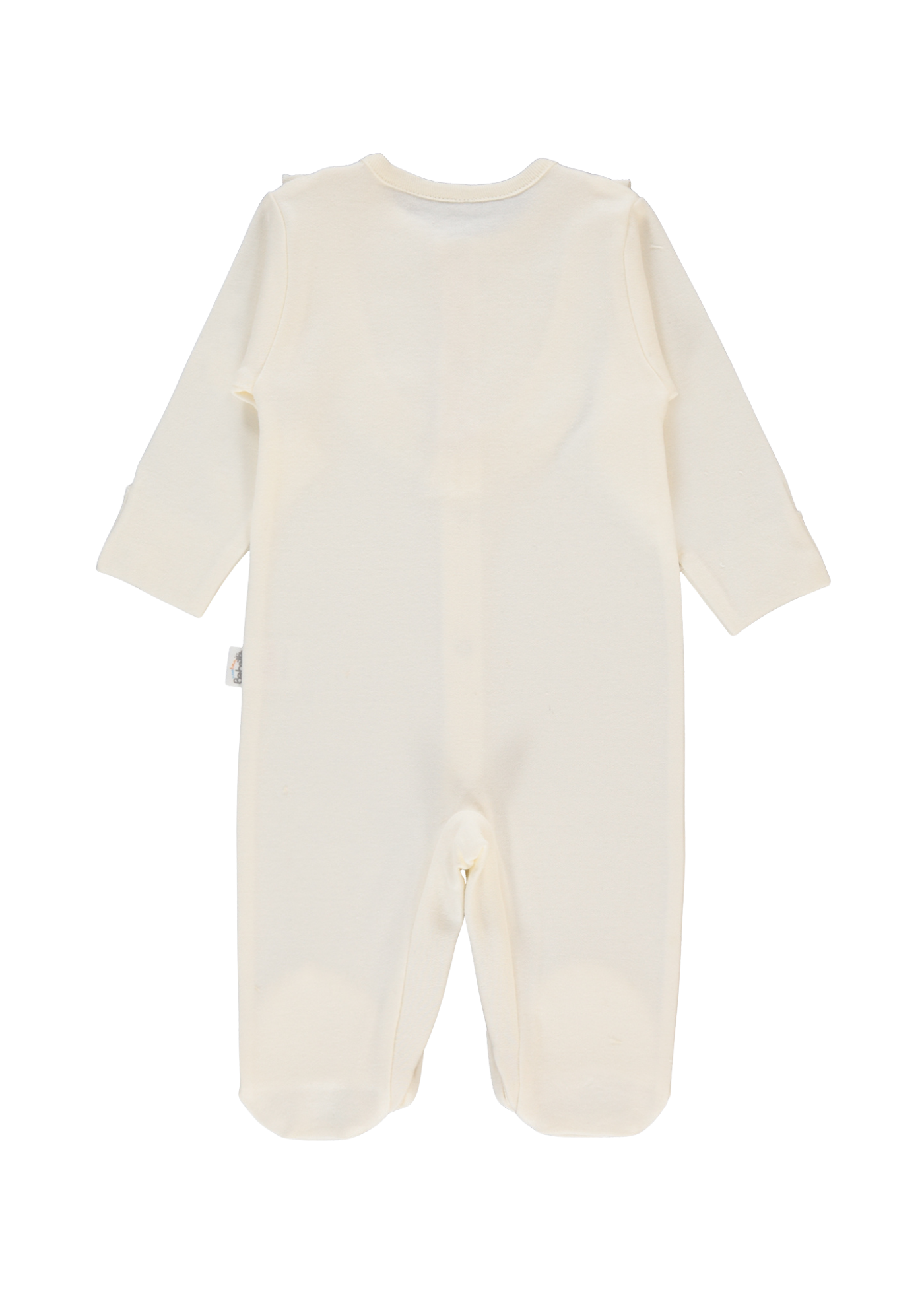 Salopeta Lunga Crem cu Dantela T4022 Bebetto