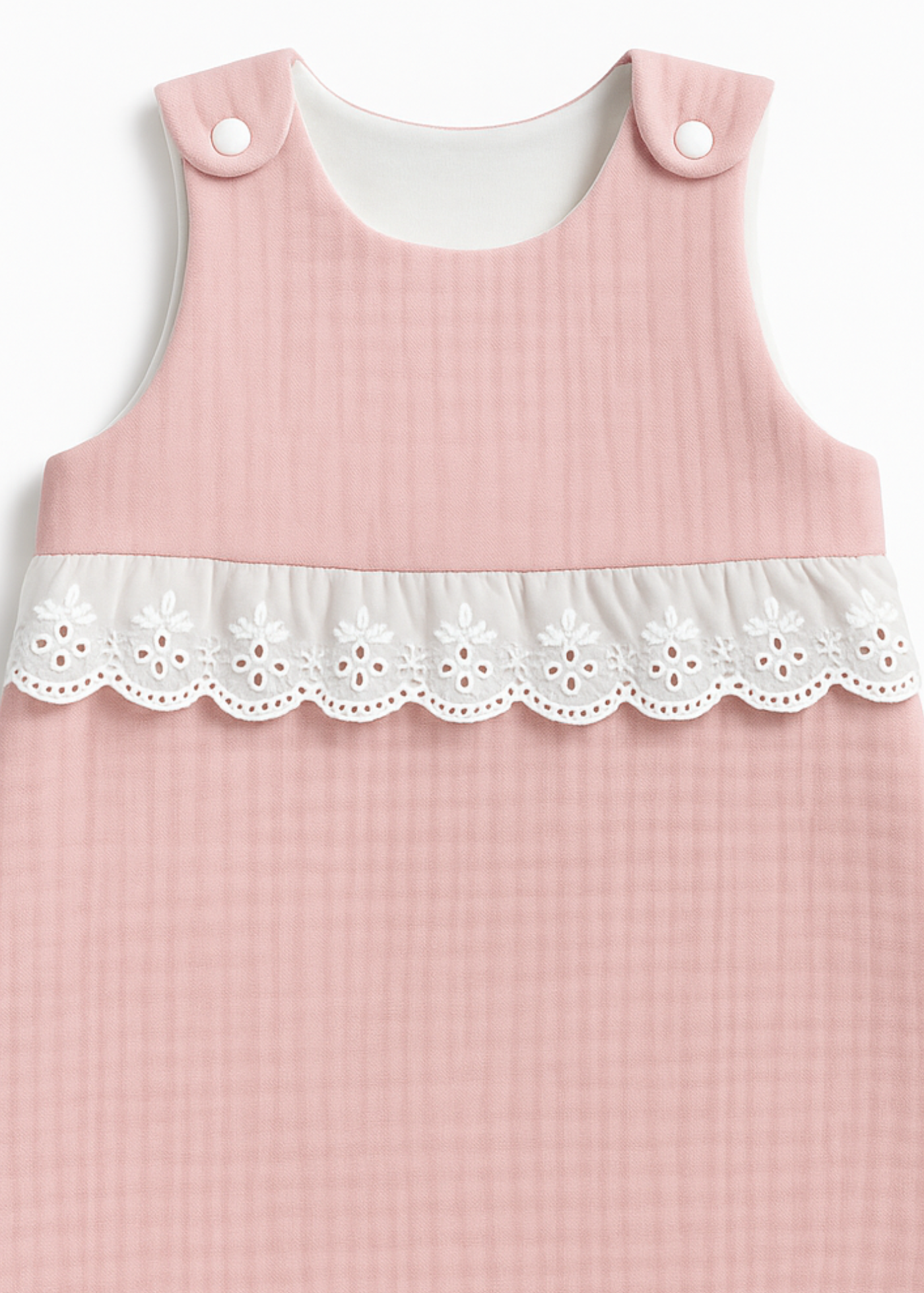 Pink Muslin Sleeping Bag for Girls AnneBebe 