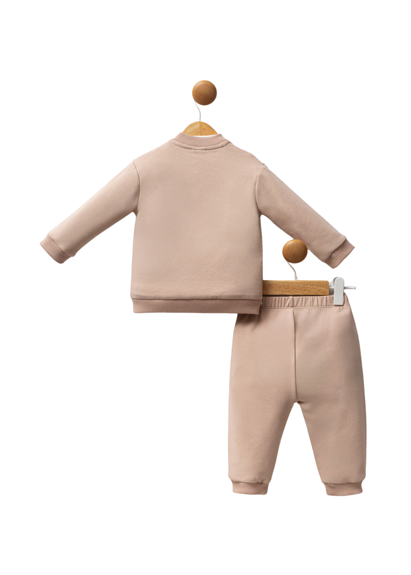 Trening 3 Piese Bej cu Alb USB2723 Us Polo Assn