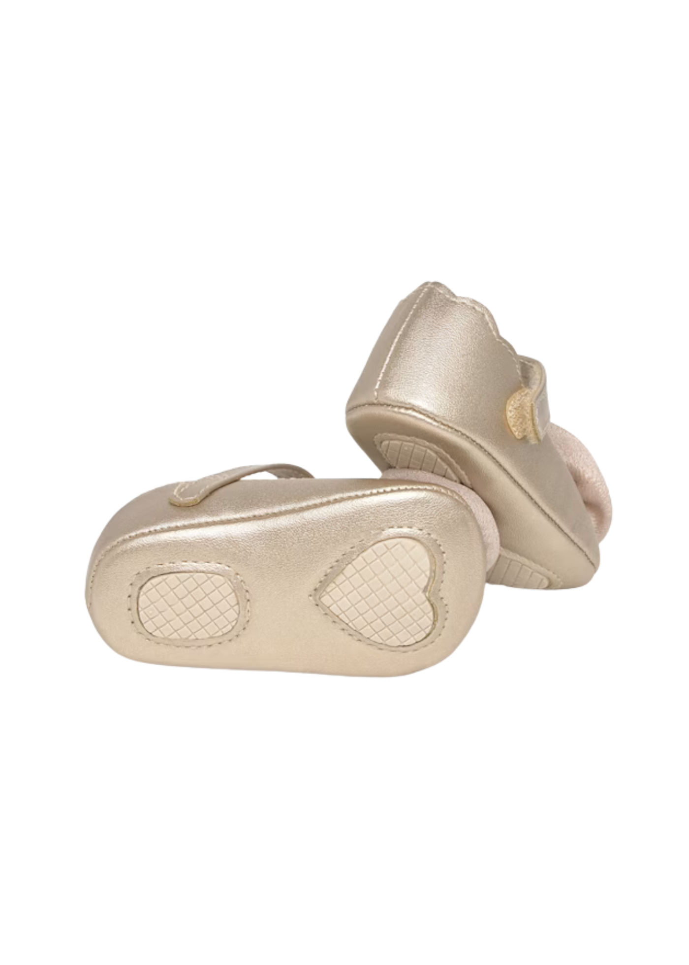 Balerini Aurii cu Floare Organza 9960 Mayoral