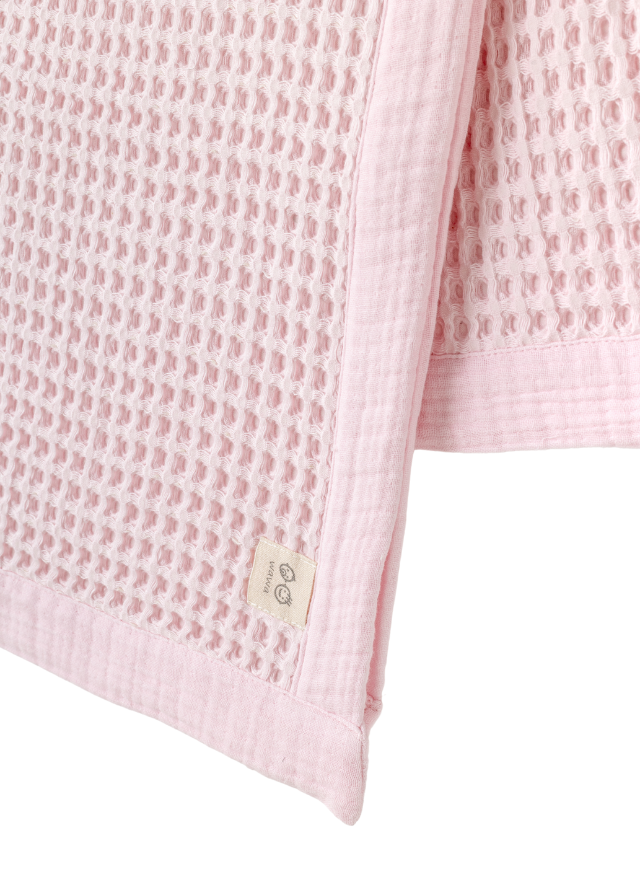 Pled Roz din Bumbac Gofrat AC24665 Andywawa