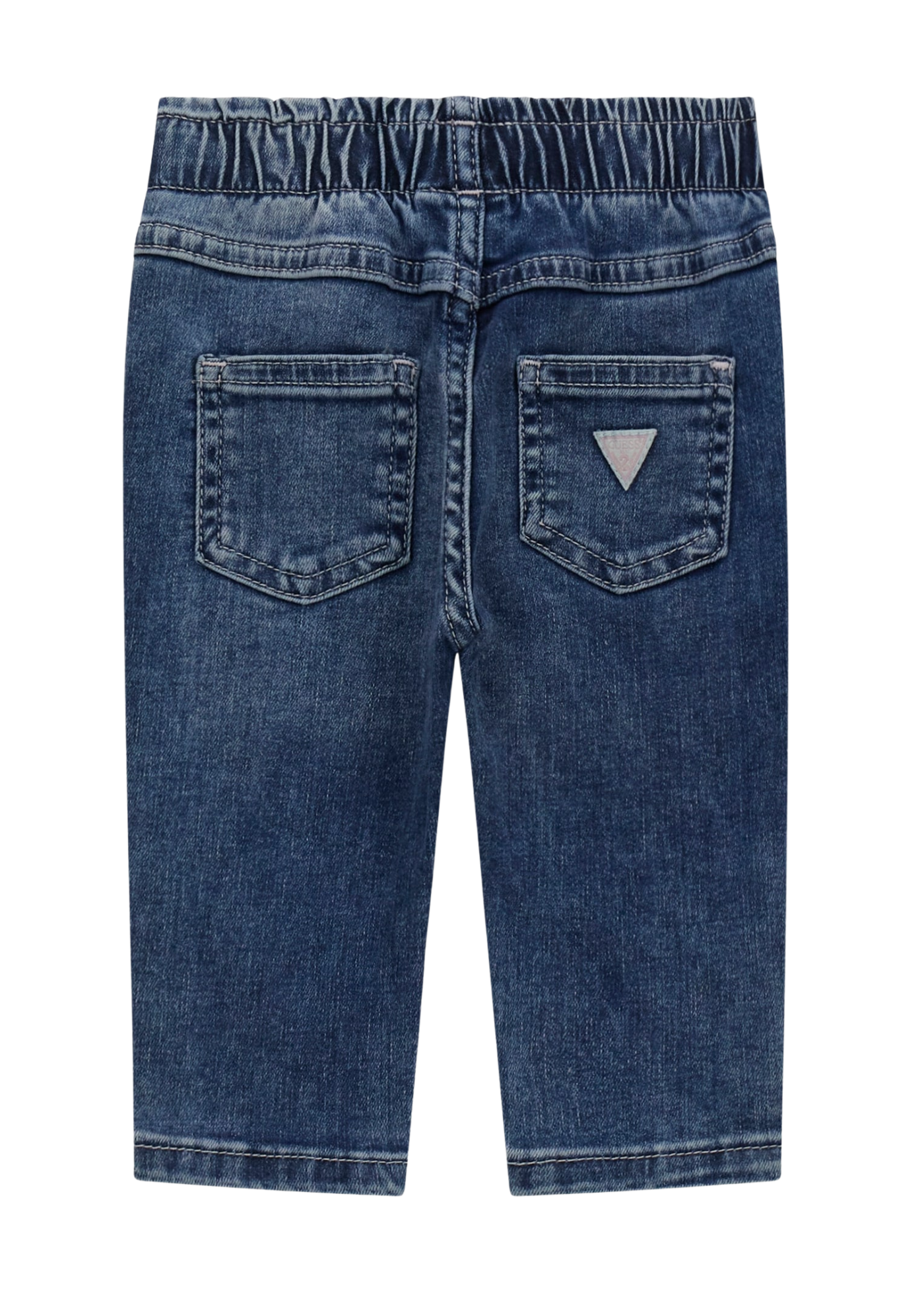 Pantaloni Lungi Denim cu Logo Guess Colorat A5YA00 D4CA0 TLEG Guess