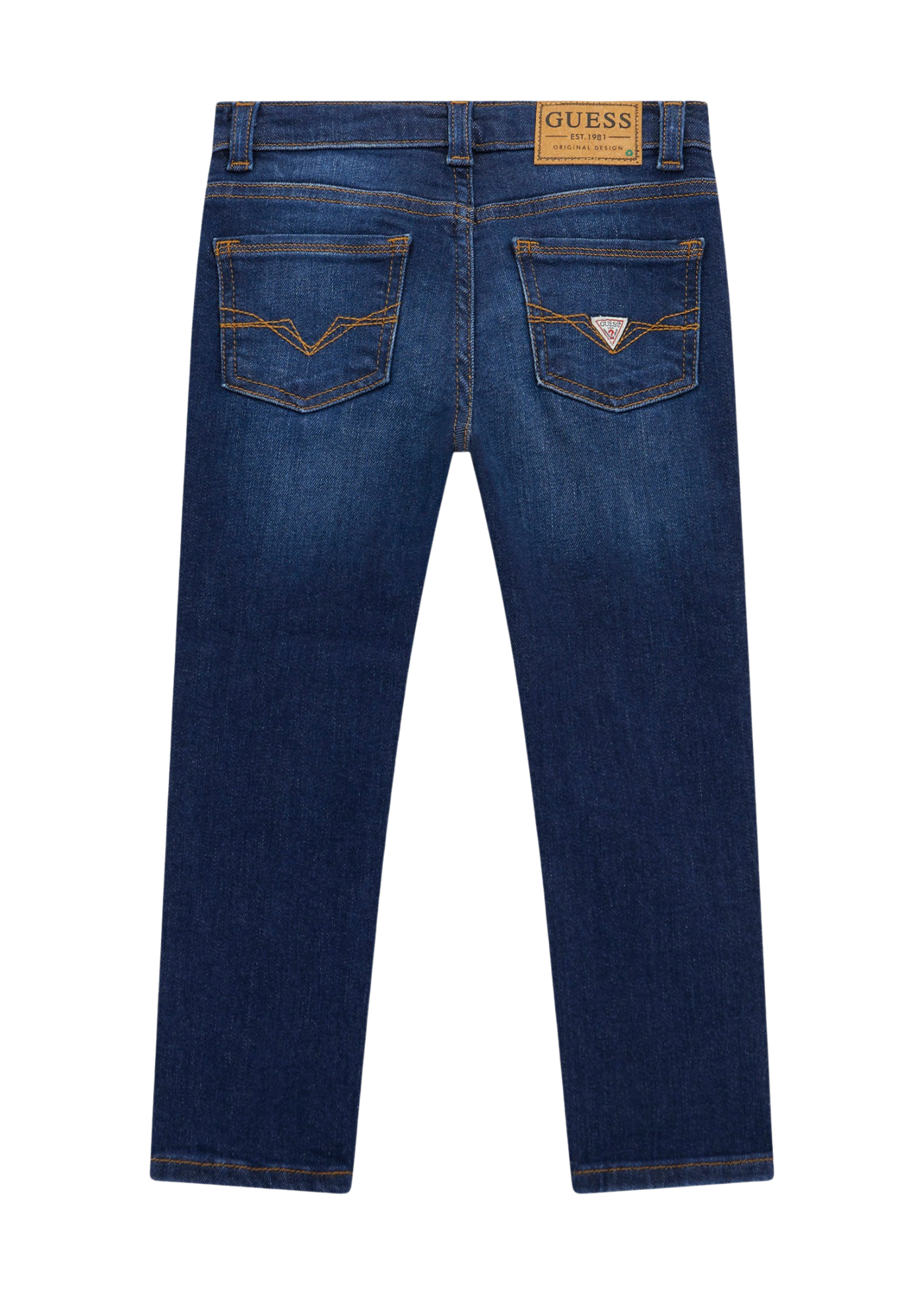 Pantaloni Lungi Denim Albastru Inchis N2RA08 D4GV0 1CRD Guess