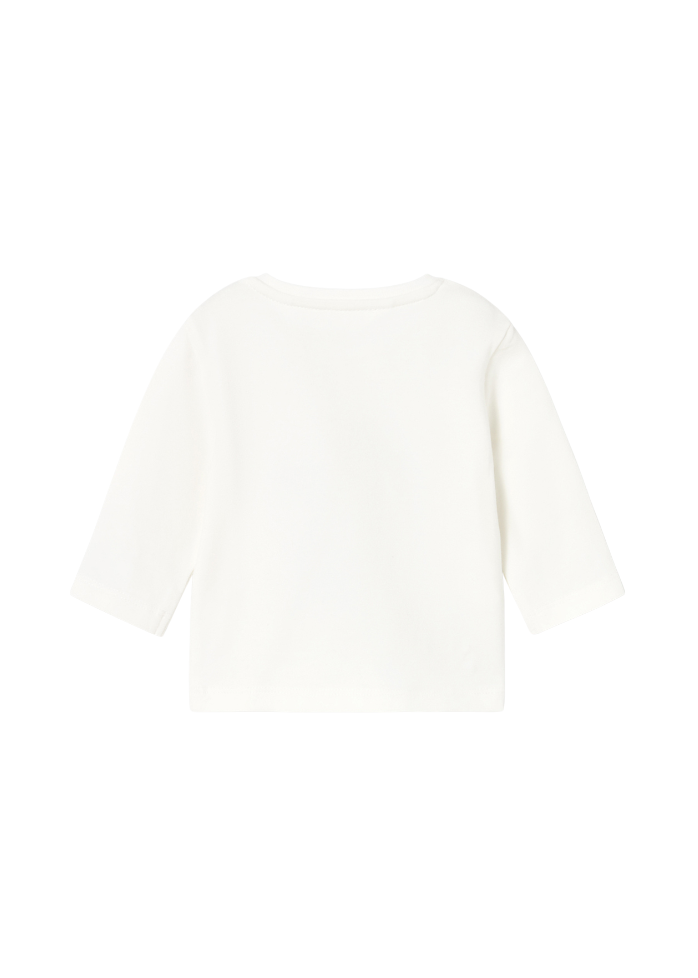 Set 2 Bluze cu Maneca Lunga Crem cu Dungi Verzi si Planete 2056 Mayoral