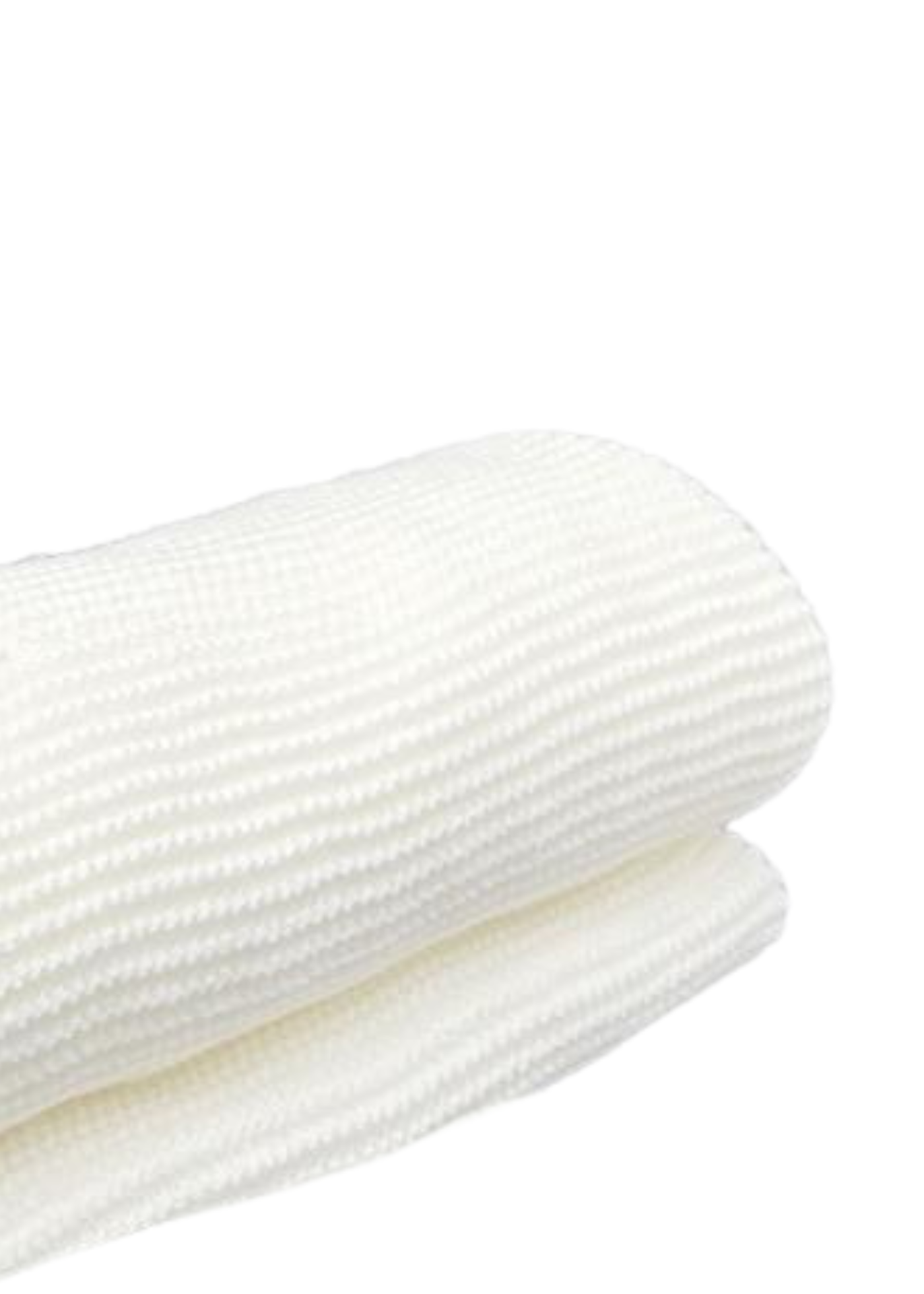 Paturica Tricotata Alba din Lana 75x90 cm – 2/562CV10 Andy&Helen