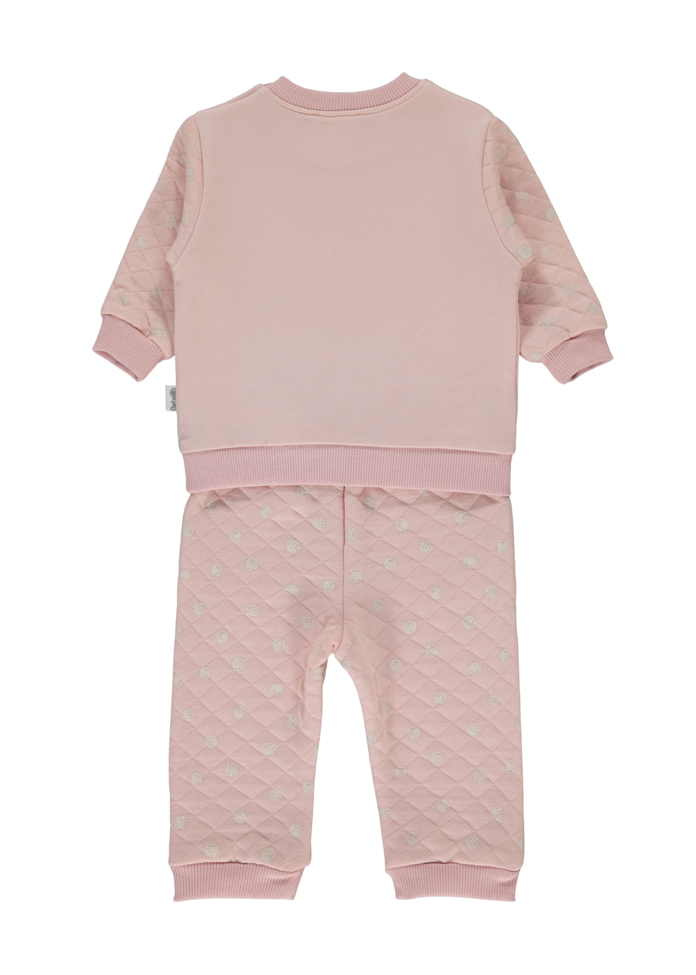 Trening 2 Piese Roz Pudra cu Iepure K5116 Bebetto