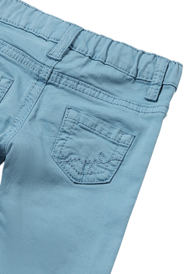 Pantaloni lungi tercot turquoise basic 2524 Mayoral