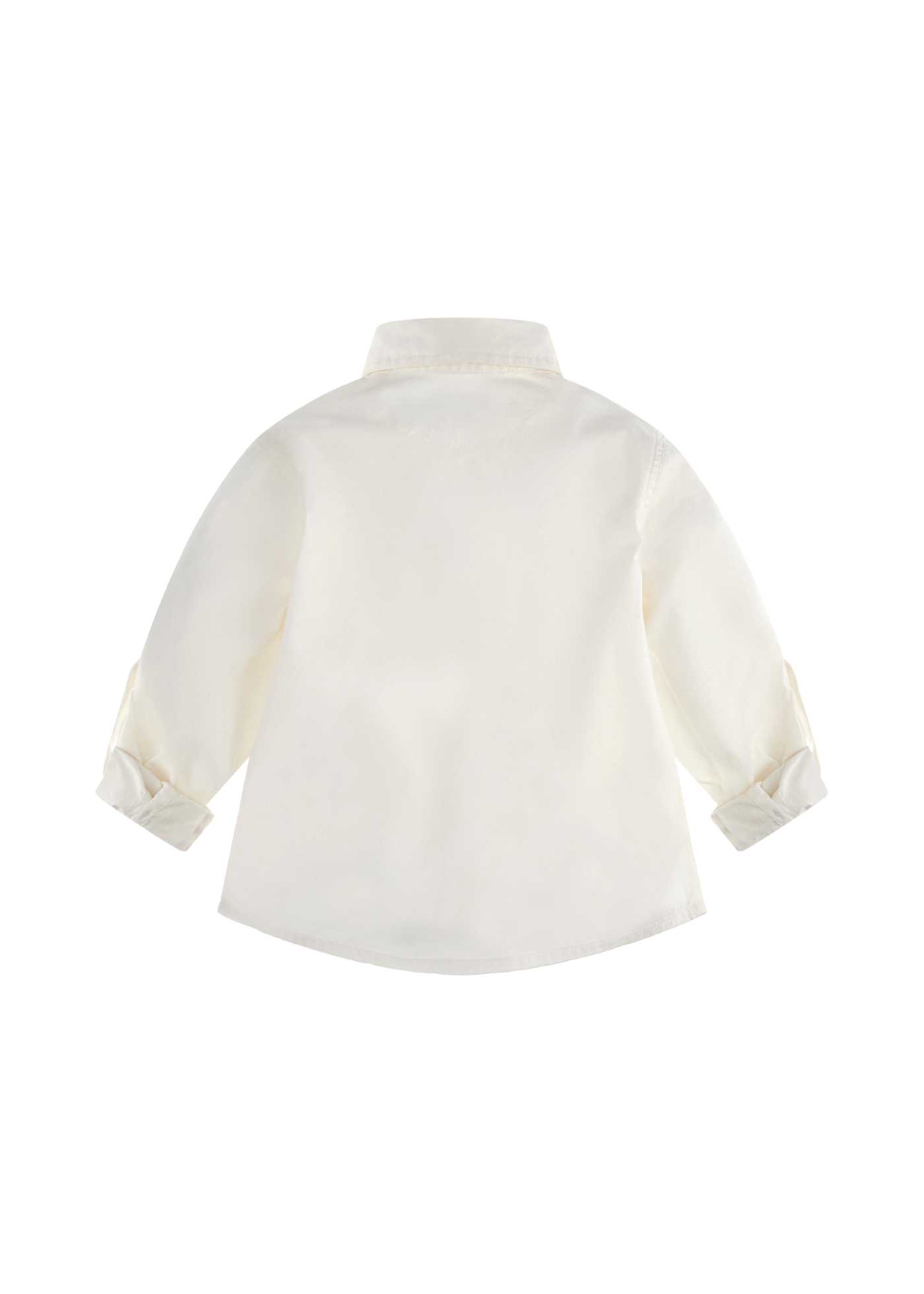 Camasa Alba din Poplina cu Maneca Lunga N3YH04 WE5W0 G011 Guess