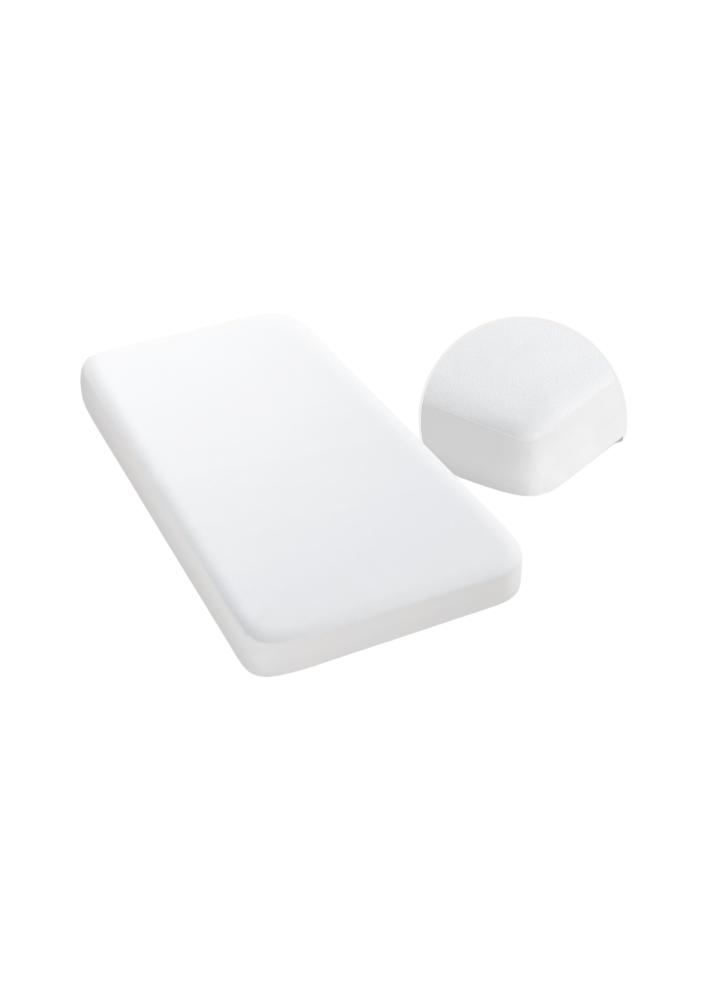 Husa Impermeabila Alba pentru Patut 00802 Interbaby