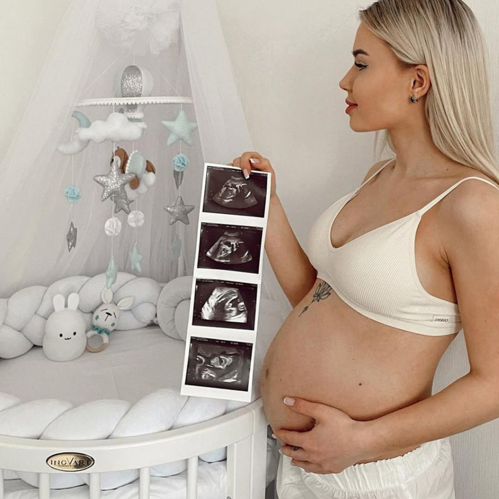 Waterproof White Cover for Small Oval Smart Crib 72x72 cm