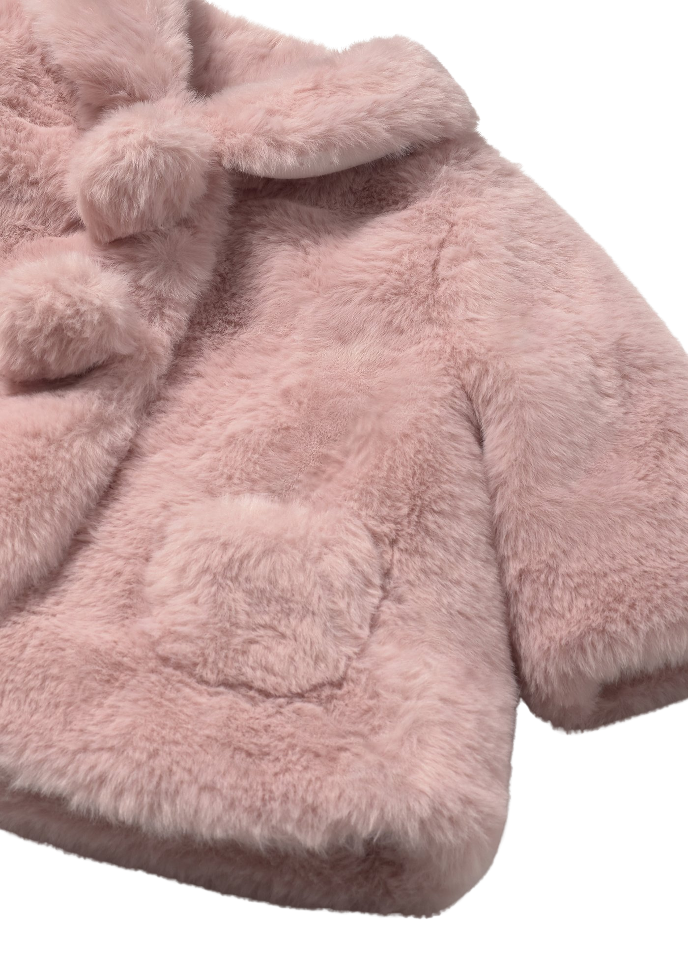 Palton Blana Roz Pudra 2402 Mayoral