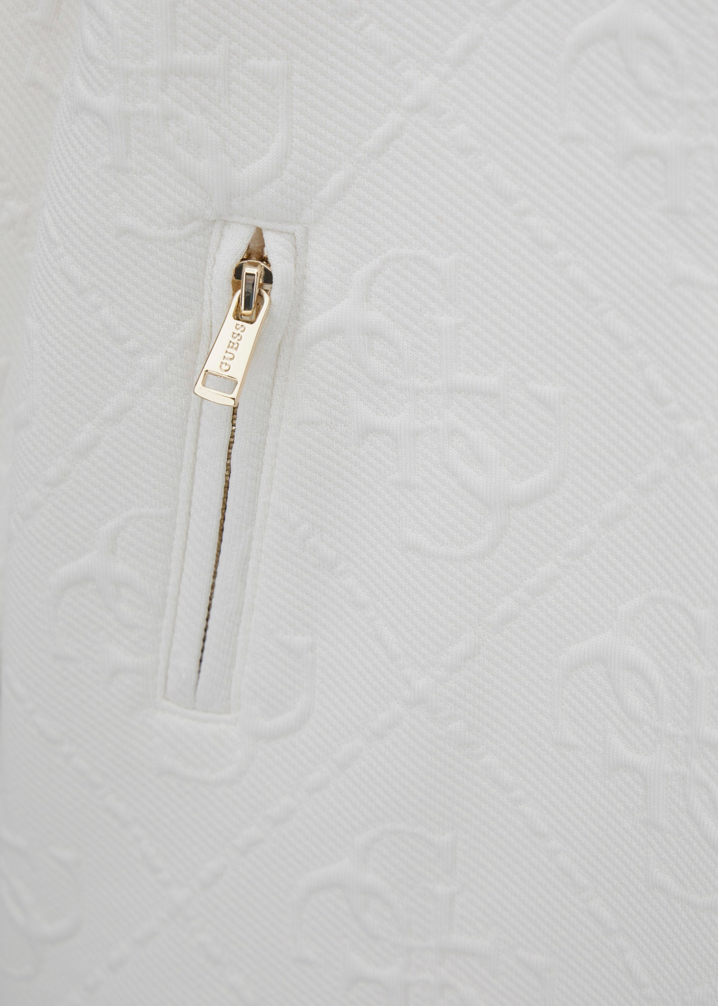 Rochie Jacquard Crem cu Maneca Lunga K5BK08 K0742 G012 Guess