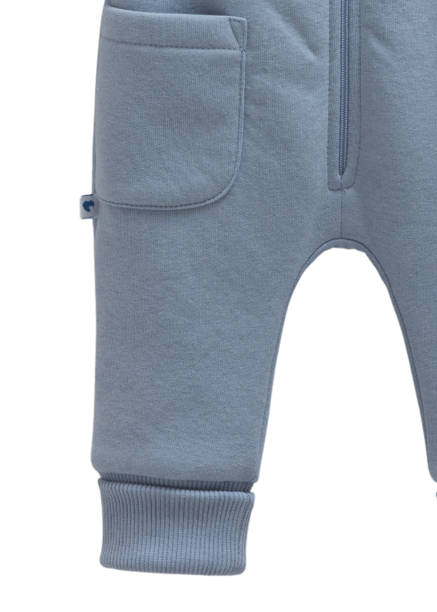 Combinezon Albastru Interior Pufos cu Gluga TE2093 Mell Sweet Baby