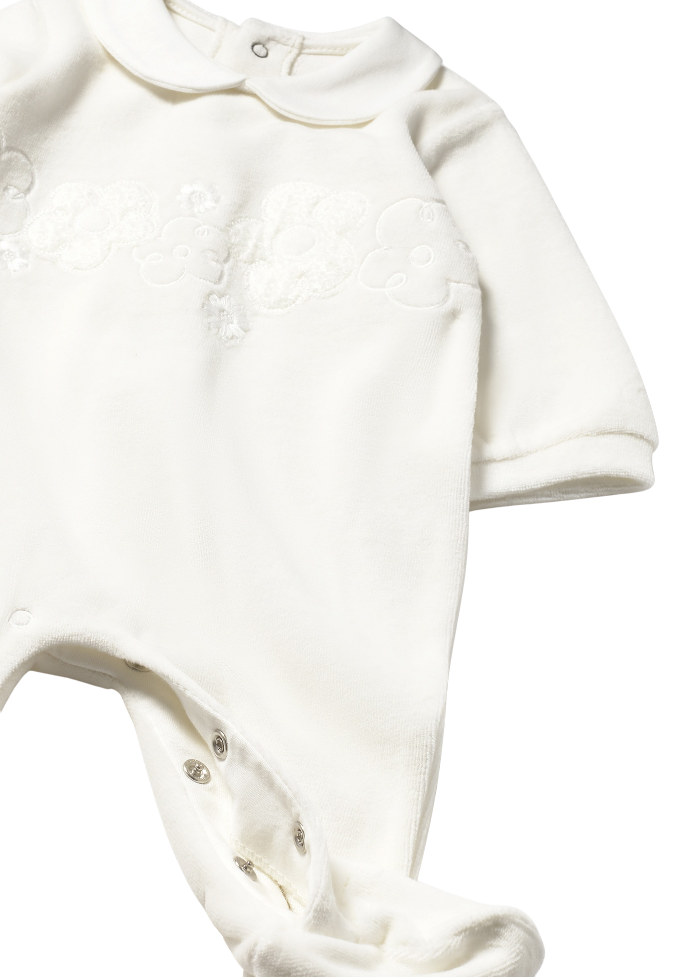 Salopeta Lunga Velur Crem 2701 Mayoral