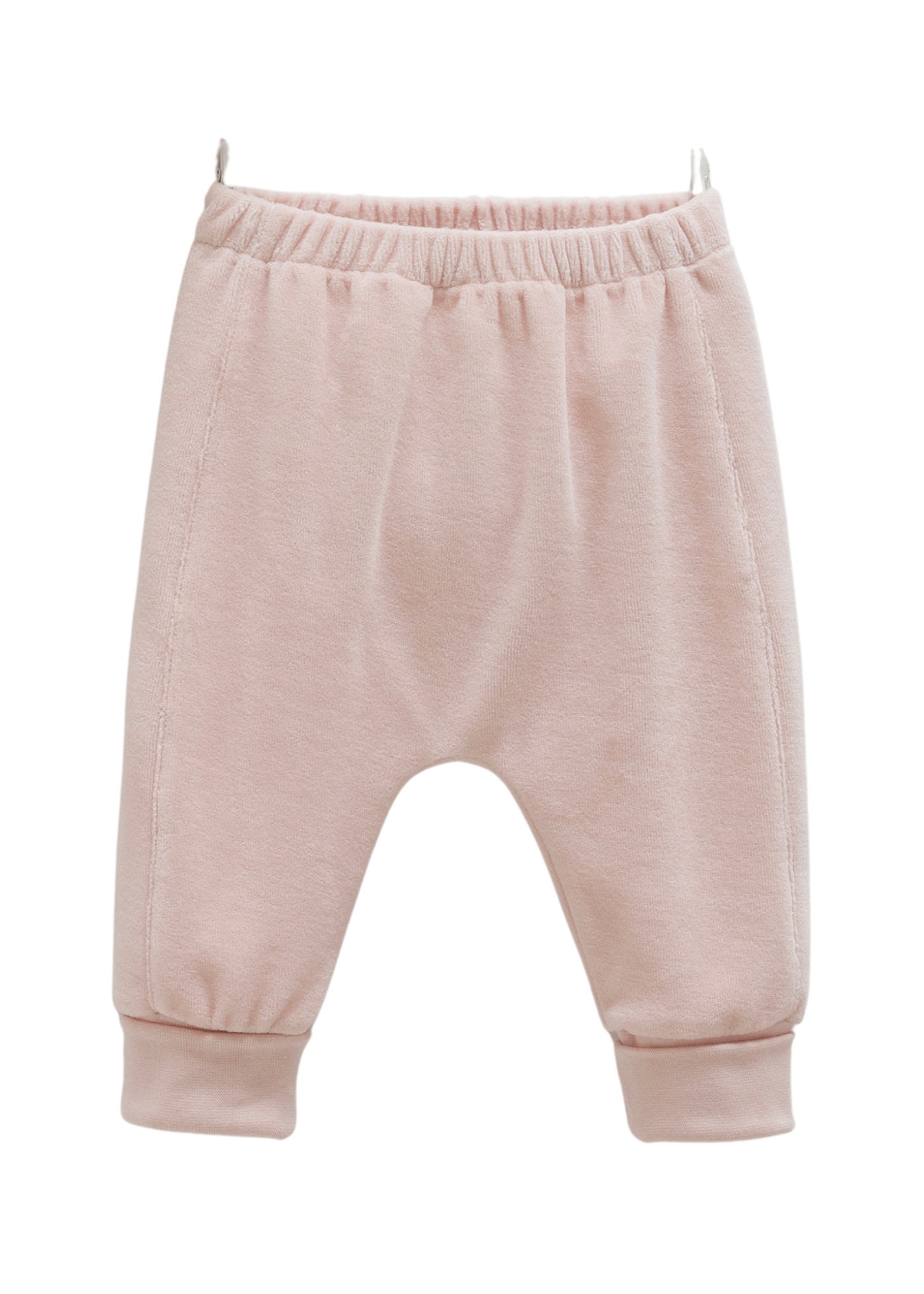 Set 2 Piese Velur Crem Bluza si Pantaloni Lungi cu Picior TKK2144 Mell Sweet Baby