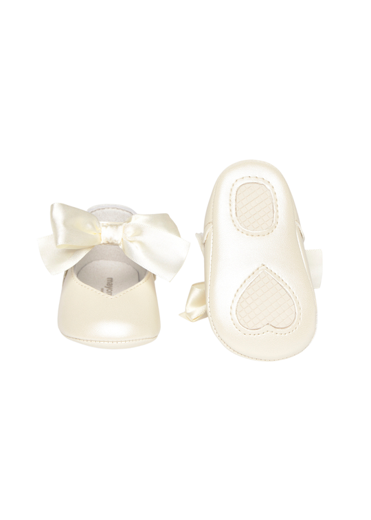 Balerini Crem cu Funda Saten 9090 Mayoral